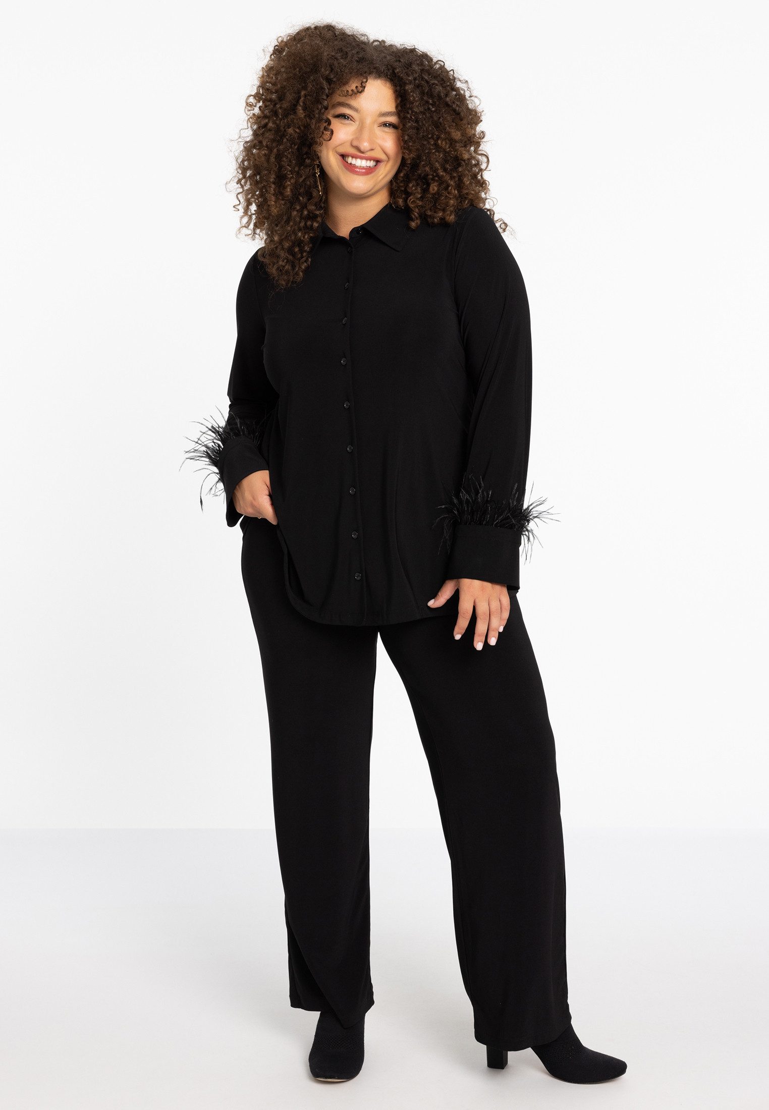 YOEK Blusentop Damen Bluse Große Größen günstig online kaufen