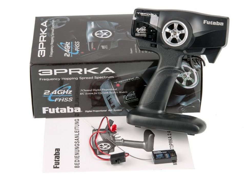 Futaba Futaba 3PRKA Sender FHSS 3-Kanal # Combo (2.4GHz / R203GF) RC-Fernsteuerung