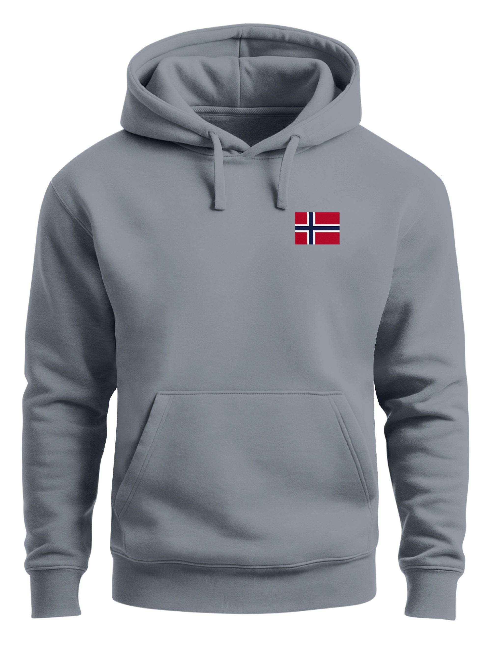 Hoodie Hoodie Herren Norway Flag Kapuzensweatshirt Norwegen Flagge