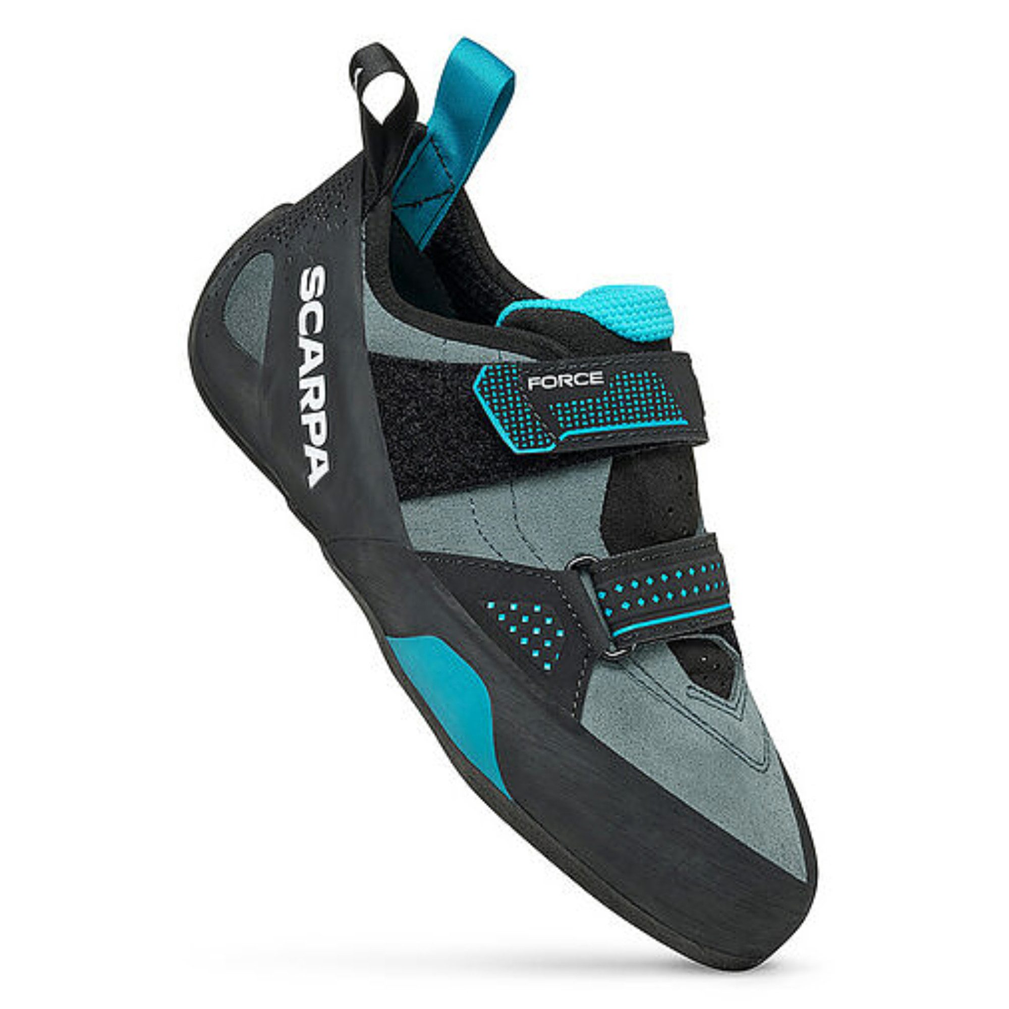 Scarpa Force - Herren Kletterschuh - conifer/azure Kletterschuh