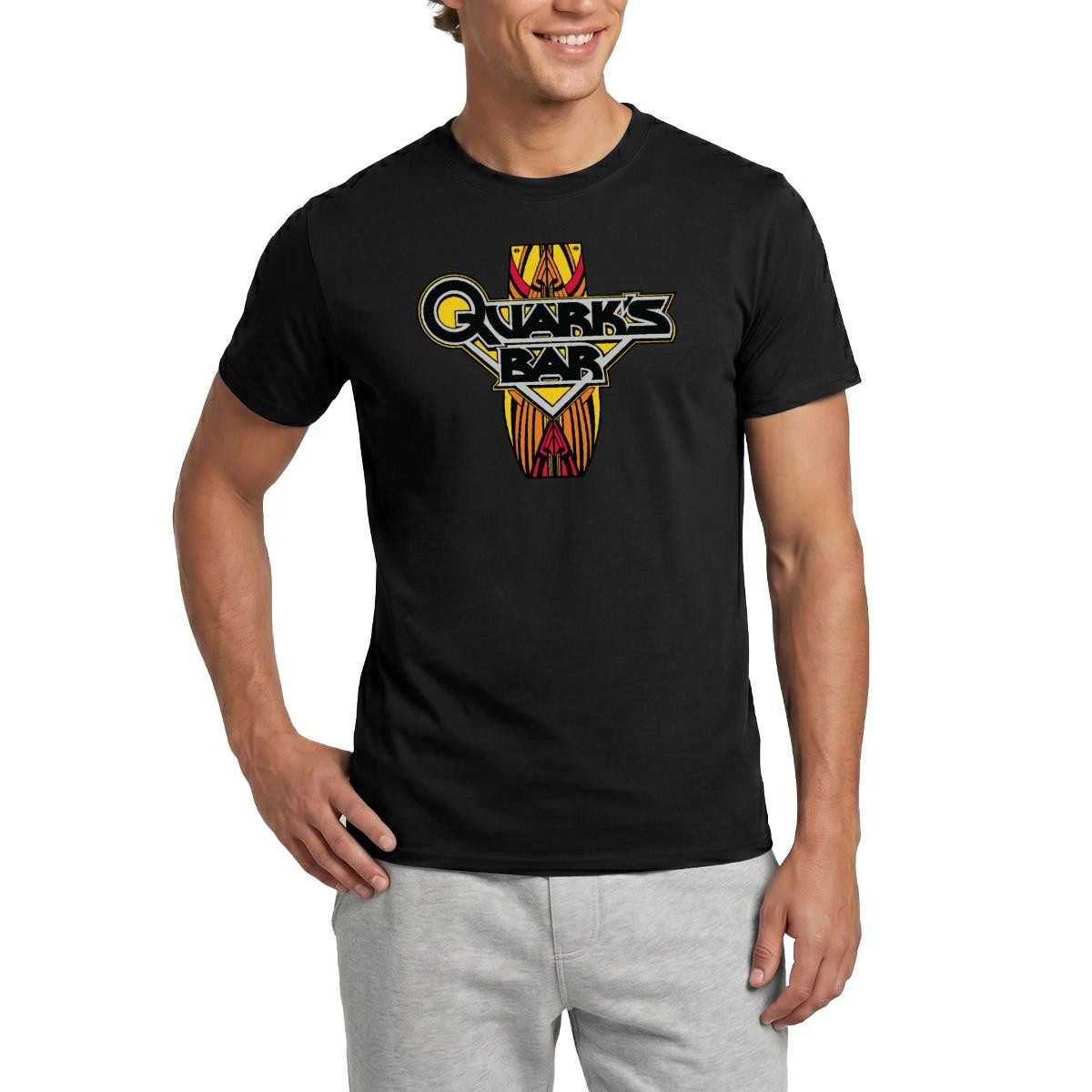 Spreadshirt T-Shirt Star Trek Deep Space Nine Quark´s Bar Männer T-Shirt (1-tlg)