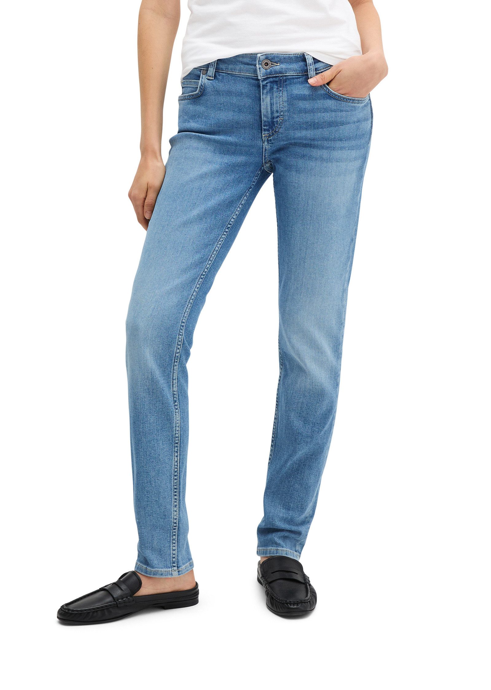 Slim-fit-Jeans aus Organic Cotton Stretch