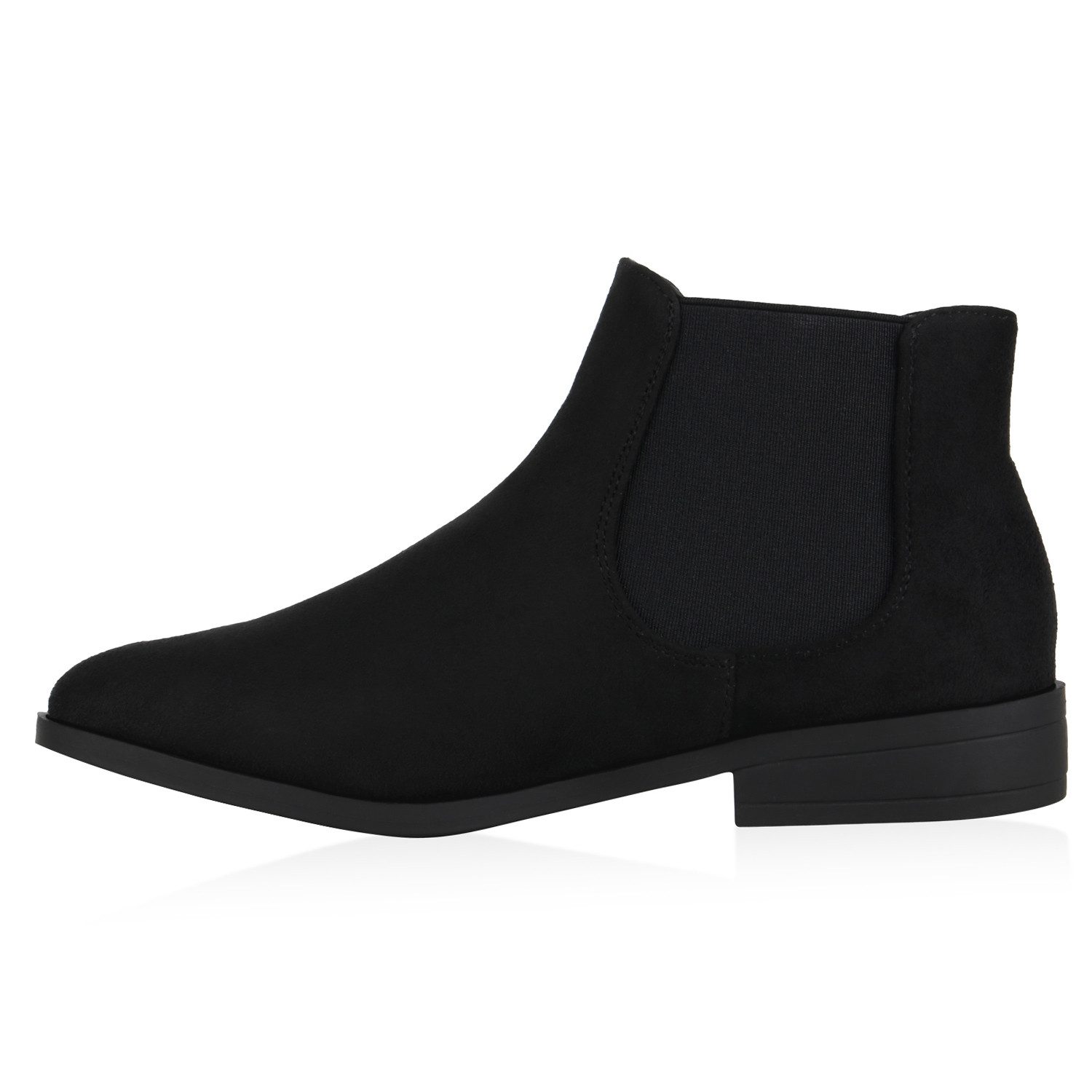 VAN HILL 835613 Chelseaboots Damen Stiefeletten Chelsea Boots Blockabsatz K günstig online kaufen