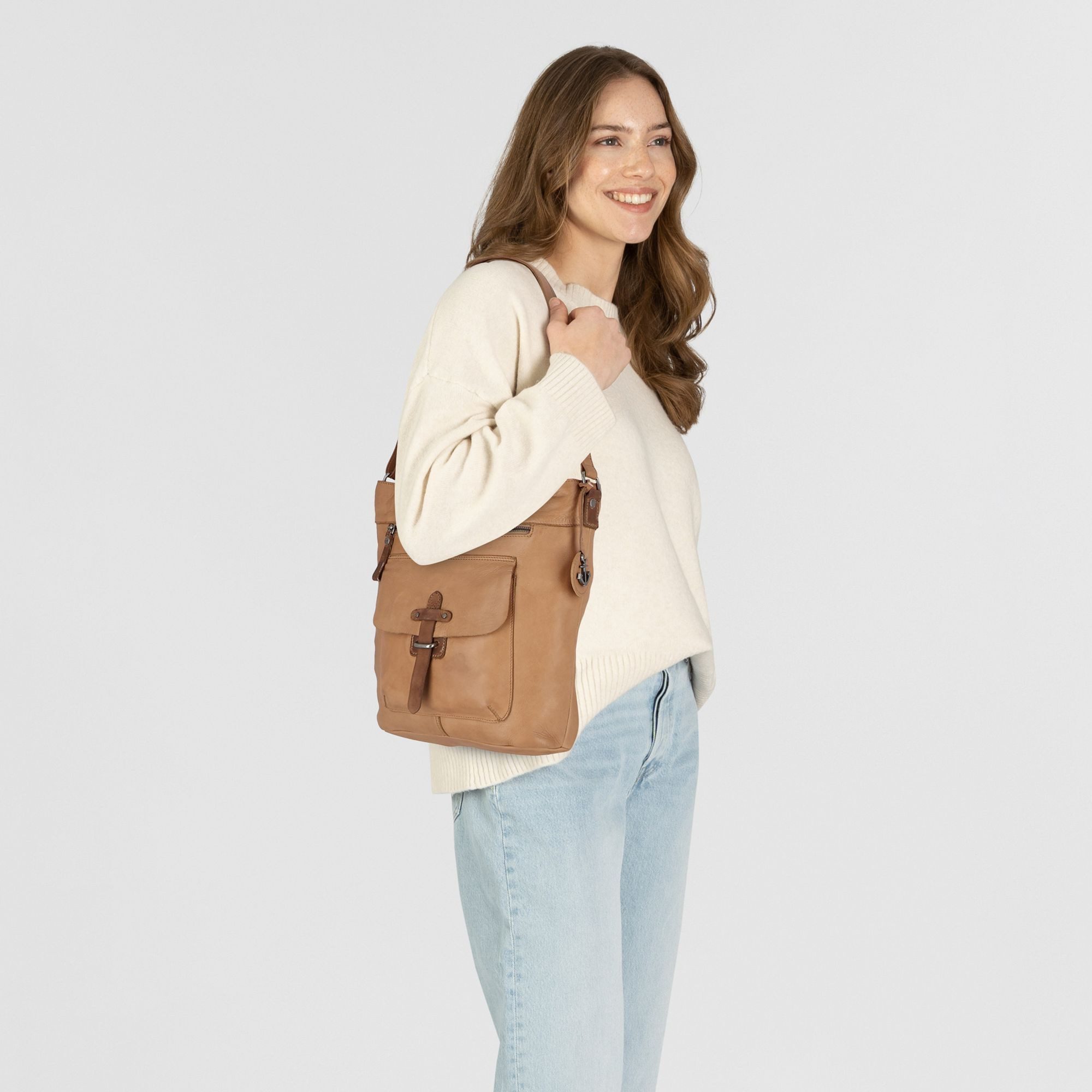 HARBOUR 2nd Schultertasche Urban Poets, Leder günstig online kaufen