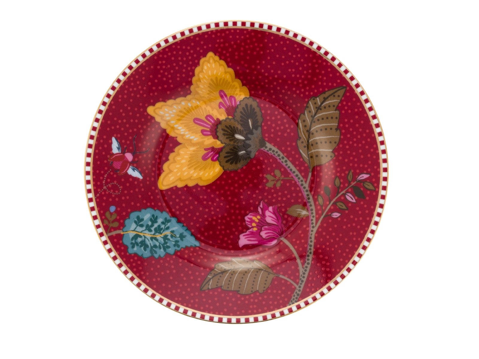 PiP Studio Brotteller Blooming Tales Fantasy Dark Red Petit Four Brotteller 12cm