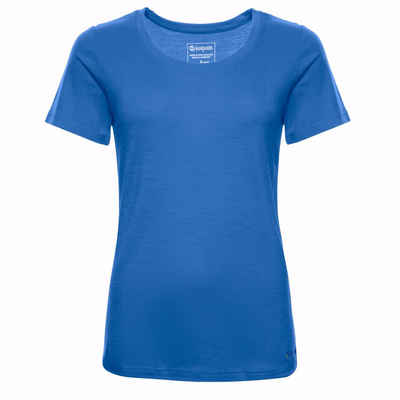 Kaipara - Merino Sportswear Rundhalsshirt Merino Shirt Damen Kurzarm Regularfit 200 (1-tlg) aus reiner Merinowolle Made in Germany