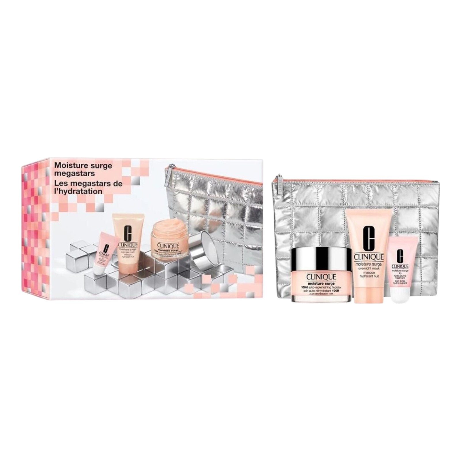 CLINIQUE Pflege-Geschenkset Moisture Surge Megastars, 3-tlg.