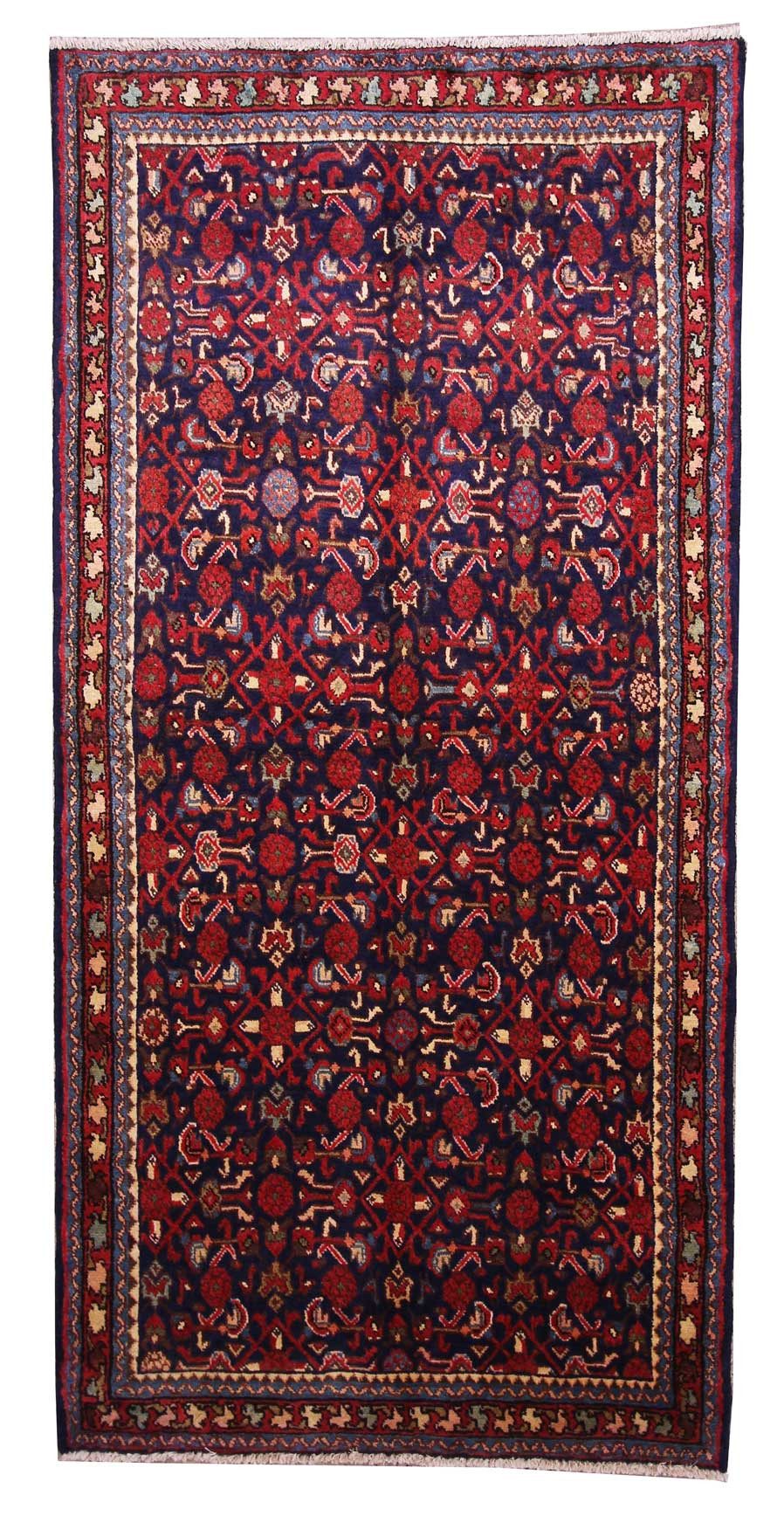 Orientteppich Perserteppich Hamadan 240 x 117 cm
