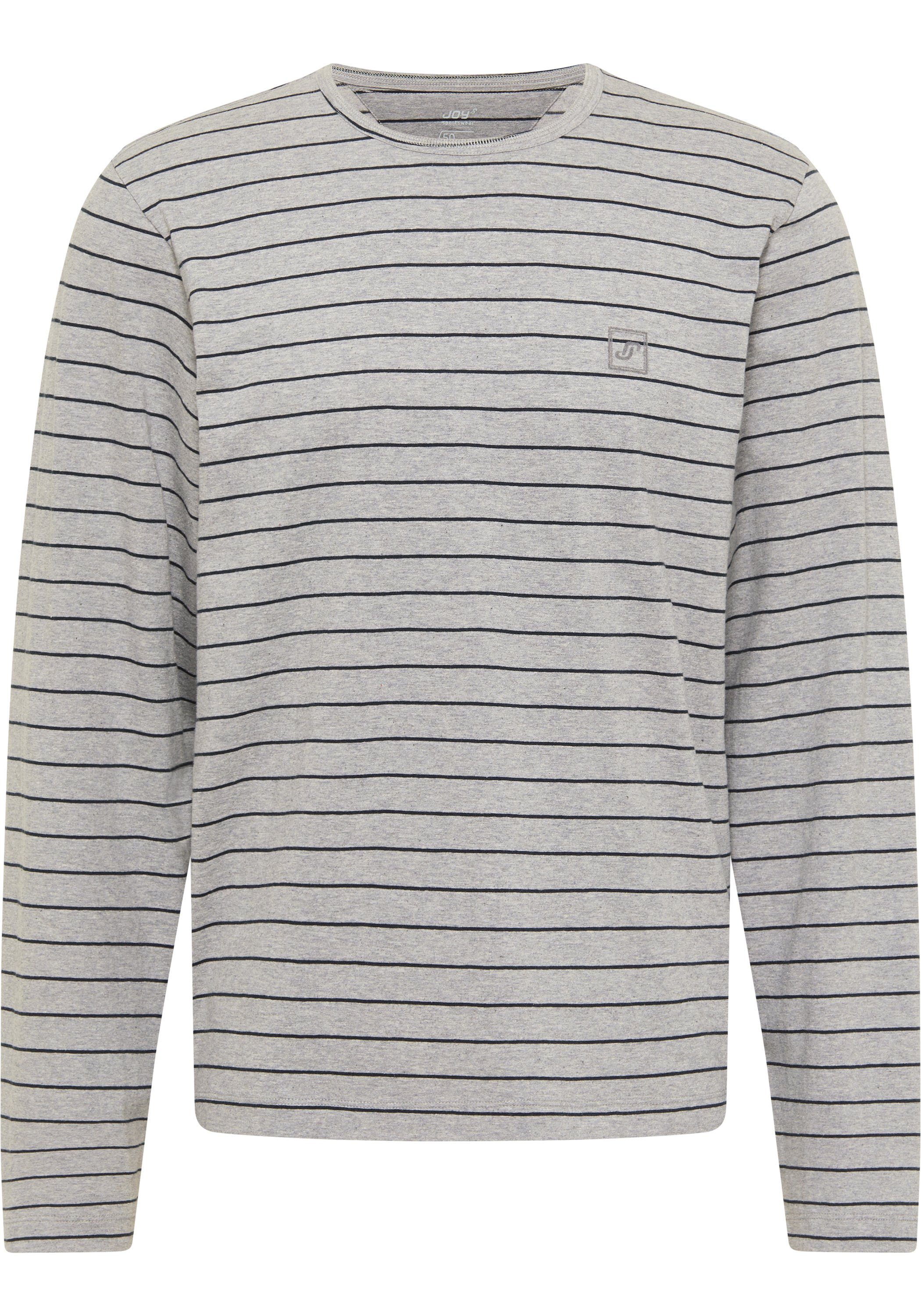 Sportswear Longsleeve (1-tlg) ENZO Joy stripes titan melange Longsleeve