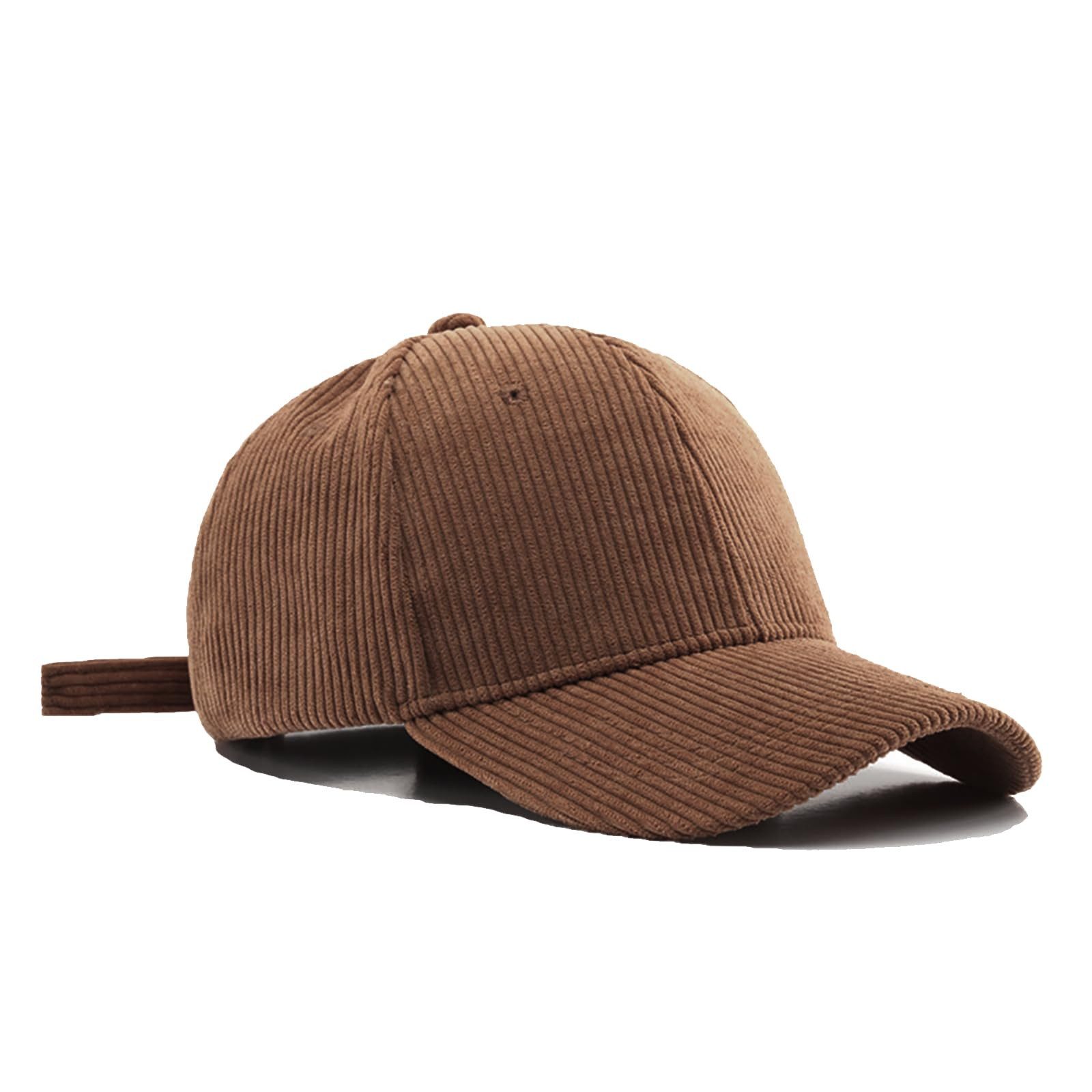 Zaewry Baseball Cap Baseballkappe für Herren und Damen, Aus Cord, verstellbar einfarbig, Unisex, Einheitsgröße, Sonnenmütze – Bild 3 von 5
