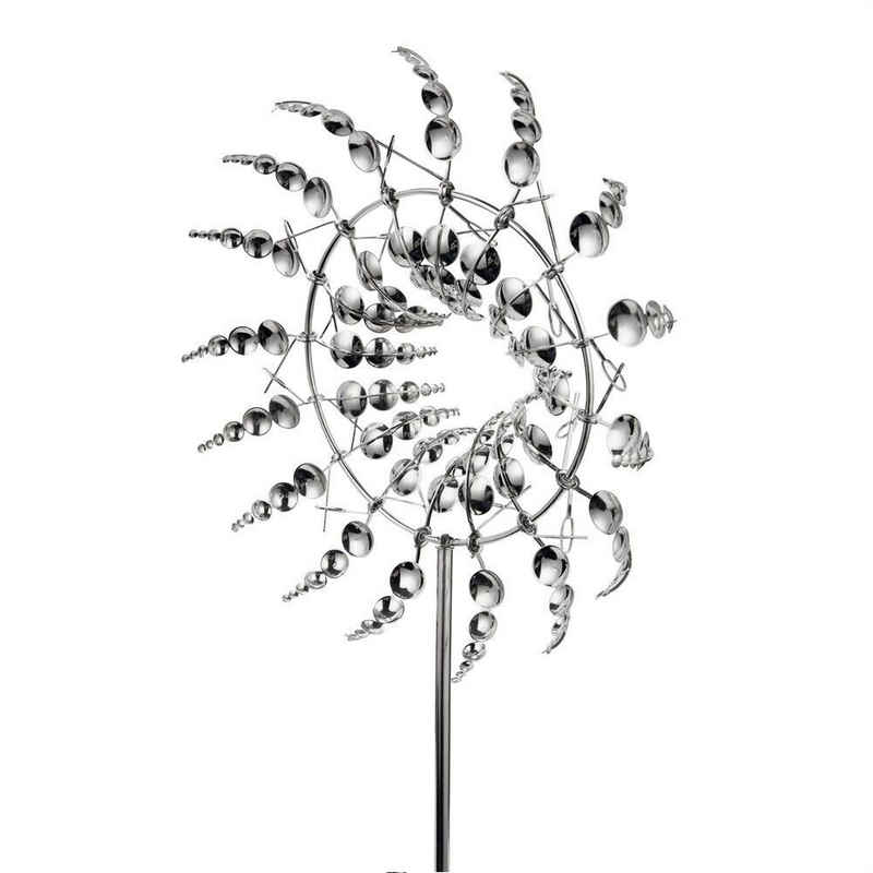 Orbeet Gartenfigur Magische Metall Windmühle Garten Wind Spinner Windfänger, (1 St), Rasen Wind Spinners für Outdoor Wind Catcher