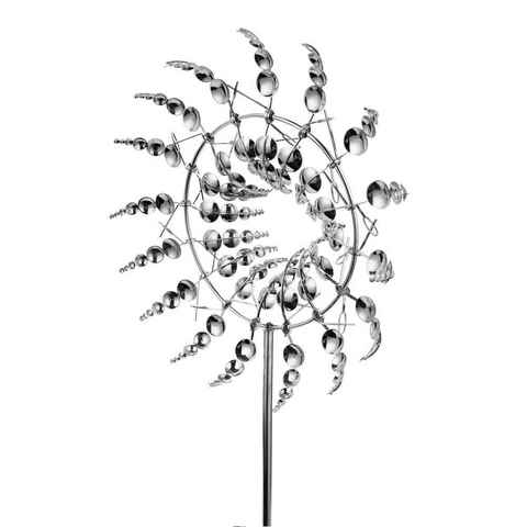 Orbeet Gartenfigur Magische Metall Windmühle Garten Wind Spinner Windfänger, (1 St), Rasen Wind Spinners für Outdoor Wind Catcher