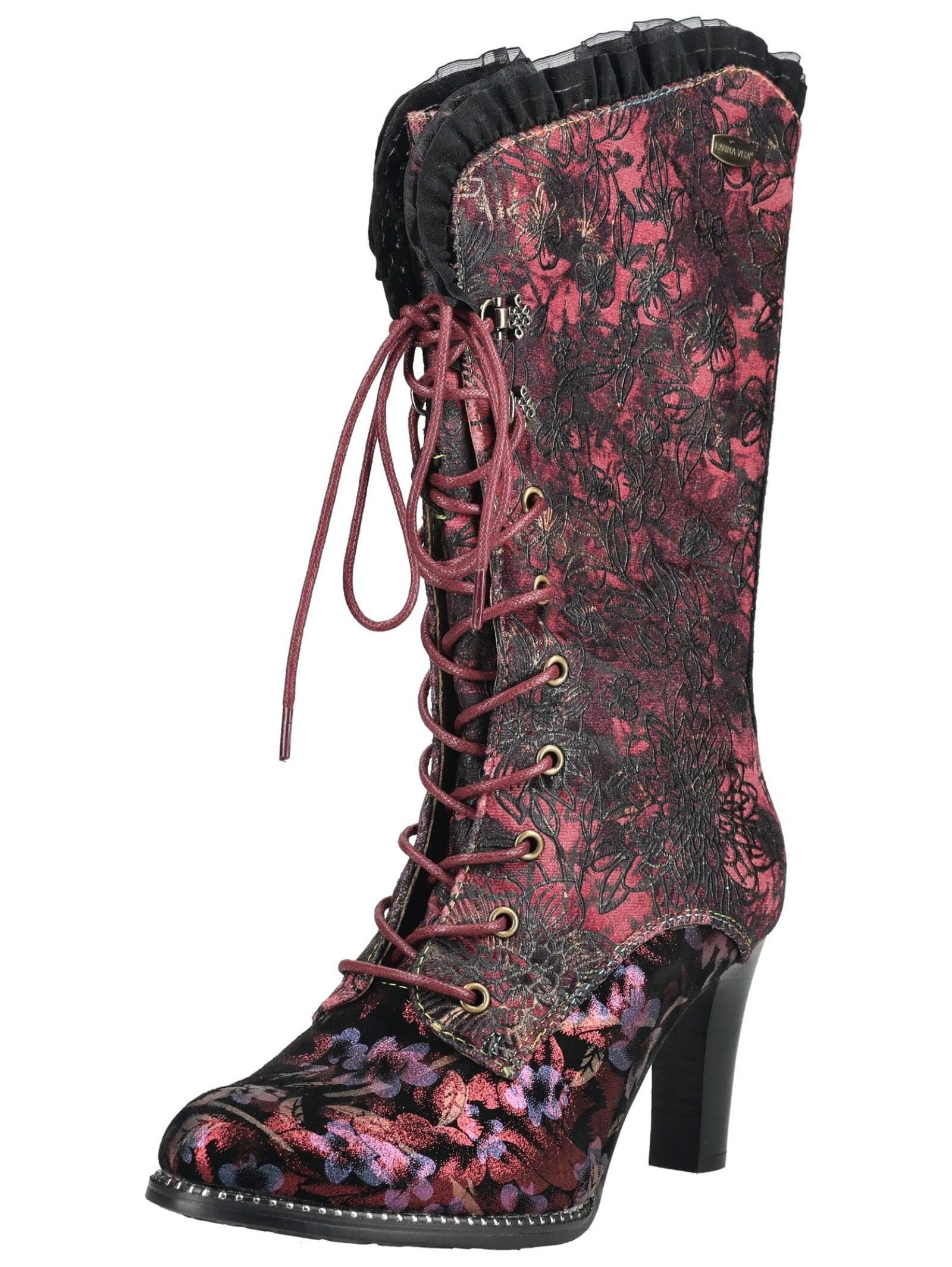LAURA VITA LAURA VITA Stiefel Leder/Textil High-Heel-Stiefel