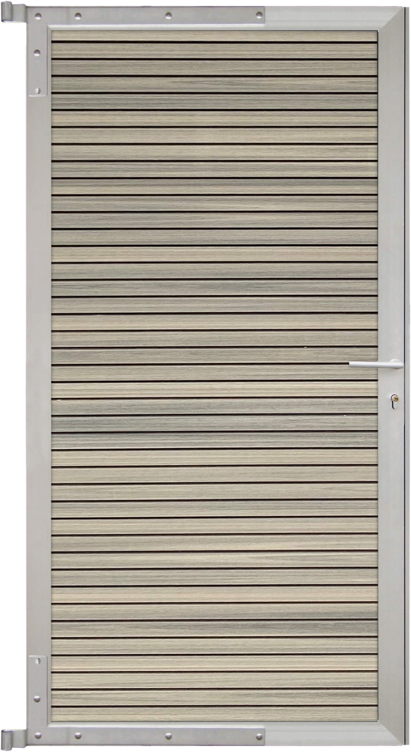 GartenLand Zauneinzeltür Tor für Steckzaun Shadowline ca. 90x175 cm, (Set, Ohne Pfosten)
