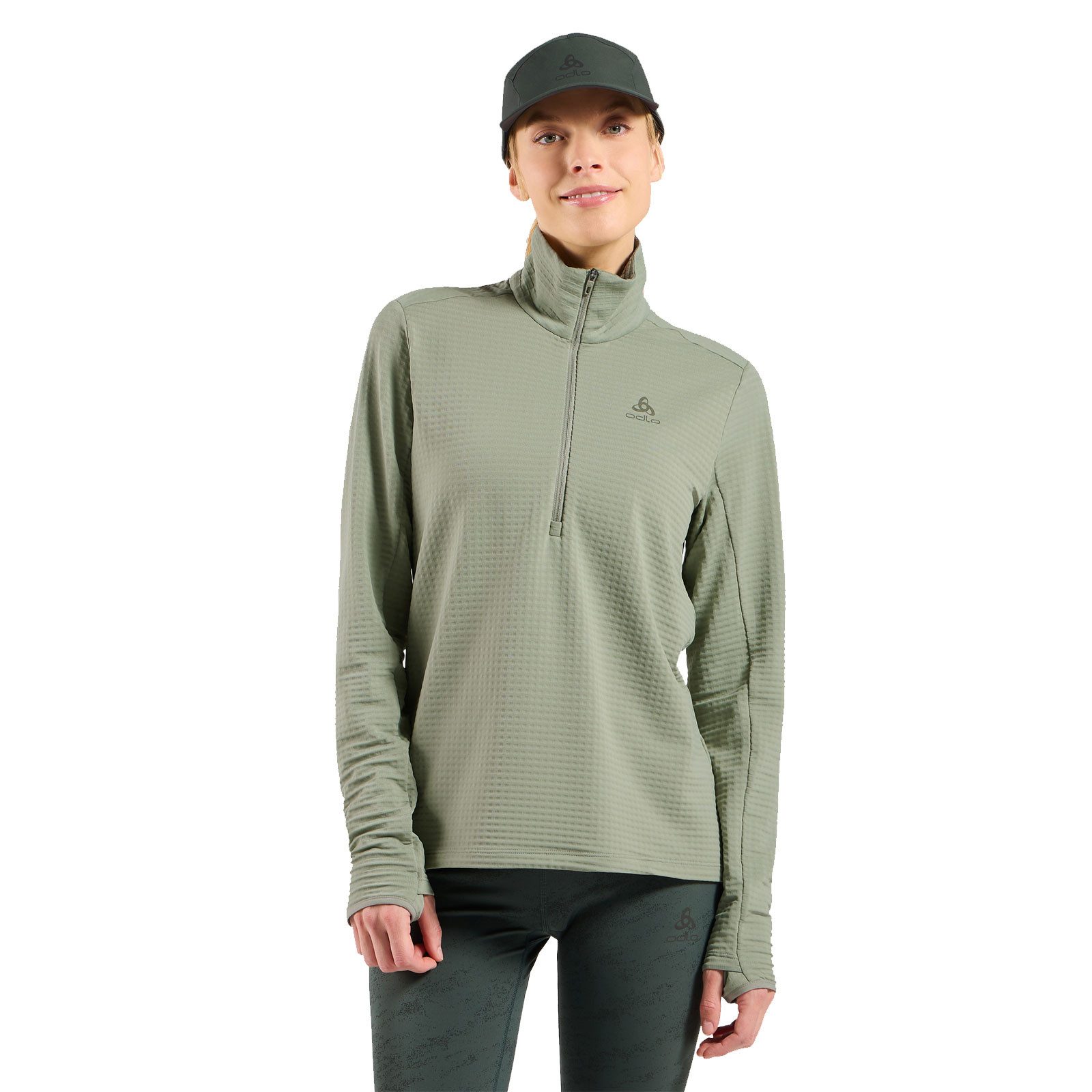 Langarmshirt Essentials Mid Layer 1/2 Zip Lady 316011-10876