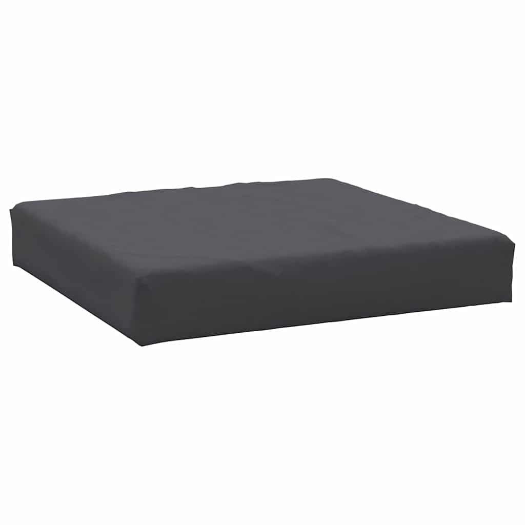 vidaXL Sitzauflage Palettenkissen Anthrazit 60x60x6 cm Oxford-Gewebe, (1 St)