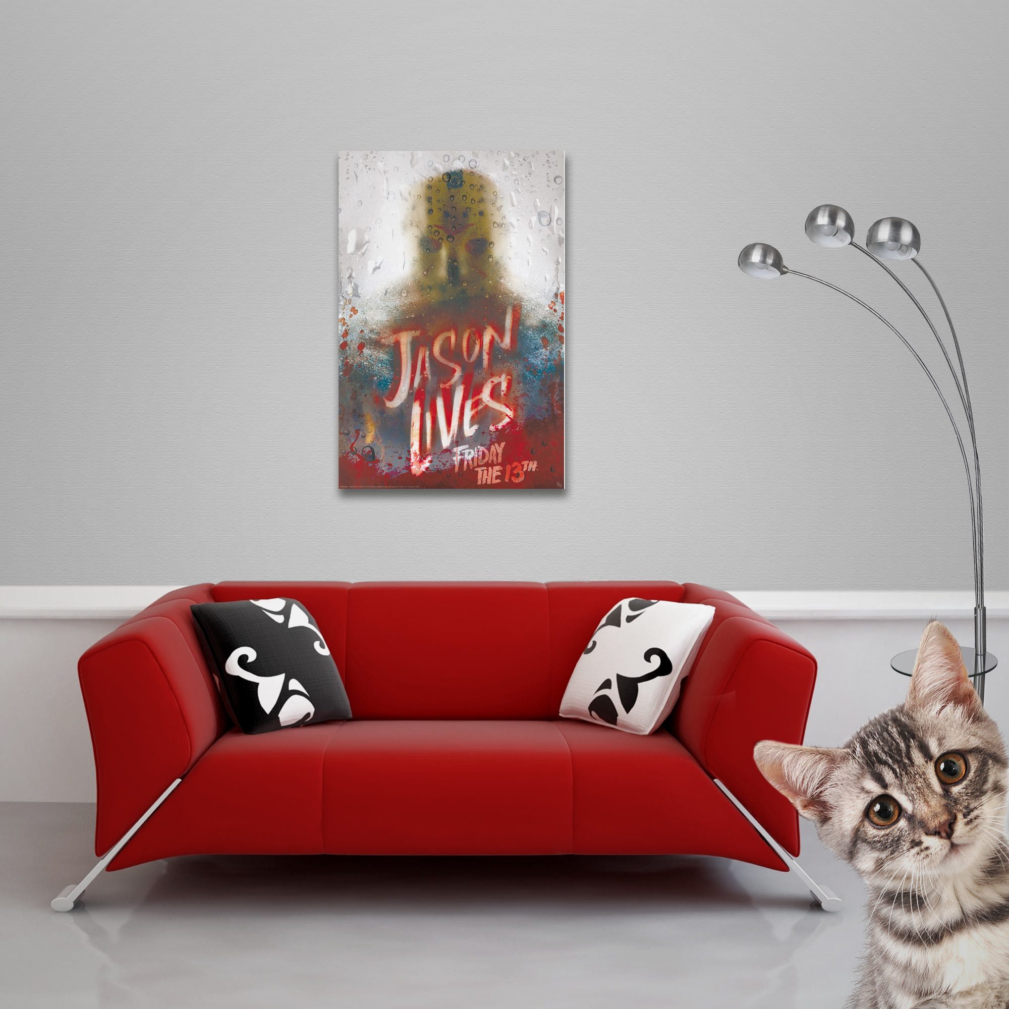 Poster Friday the 13th - Poster - Jason lives