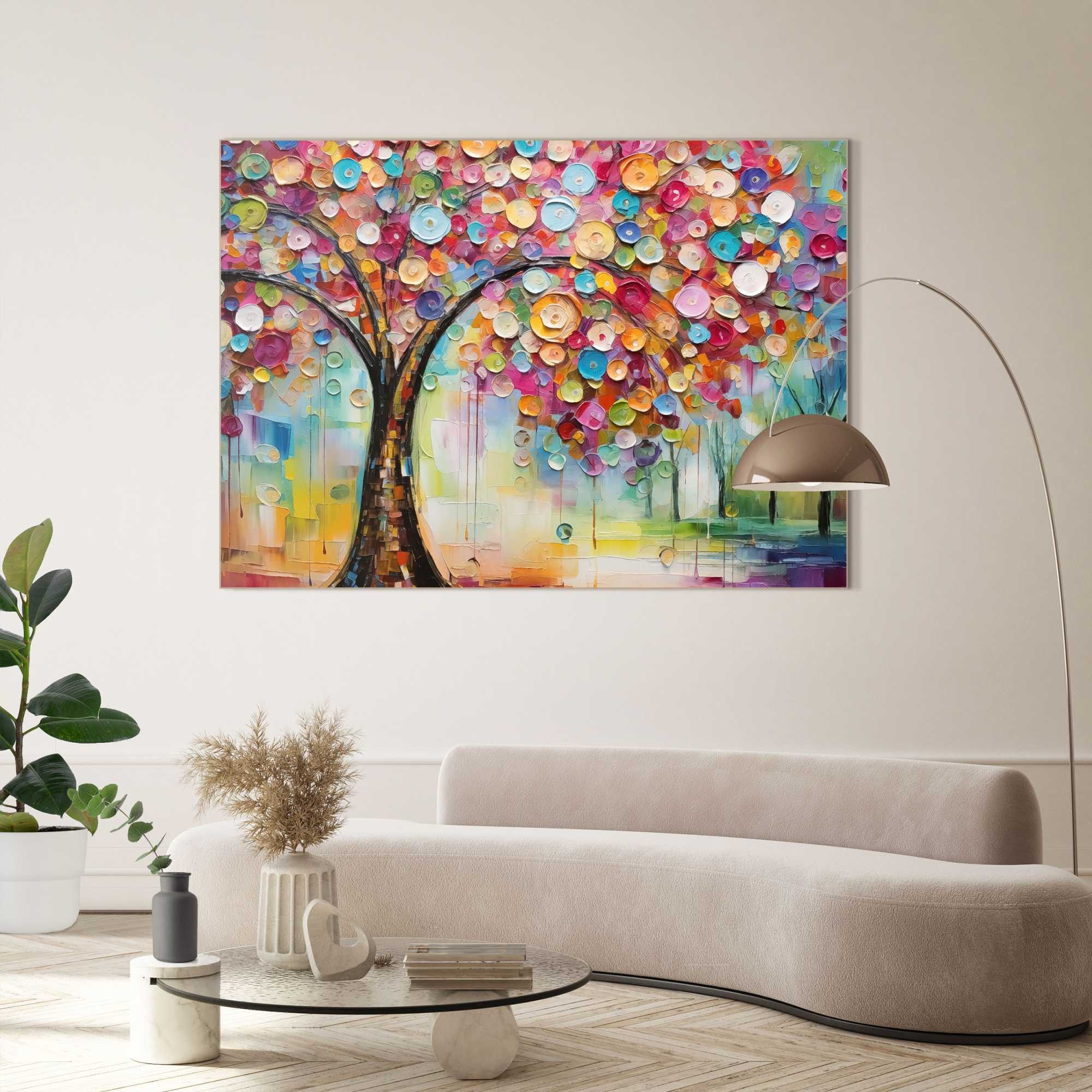 Reinders! Wandbild Life Tree - colourful