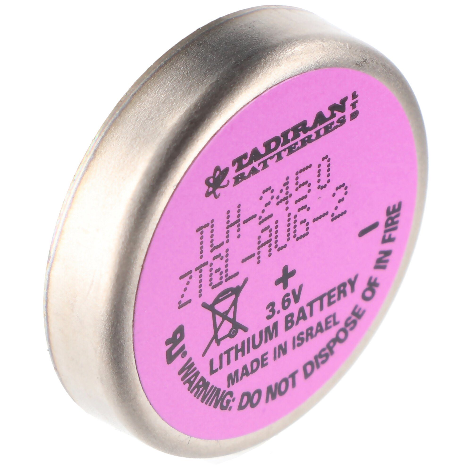 Tadiran TLH-2450/P Batterie TLH-2450/P 3,6 Volt 550mAh mit Printsteck Batterie