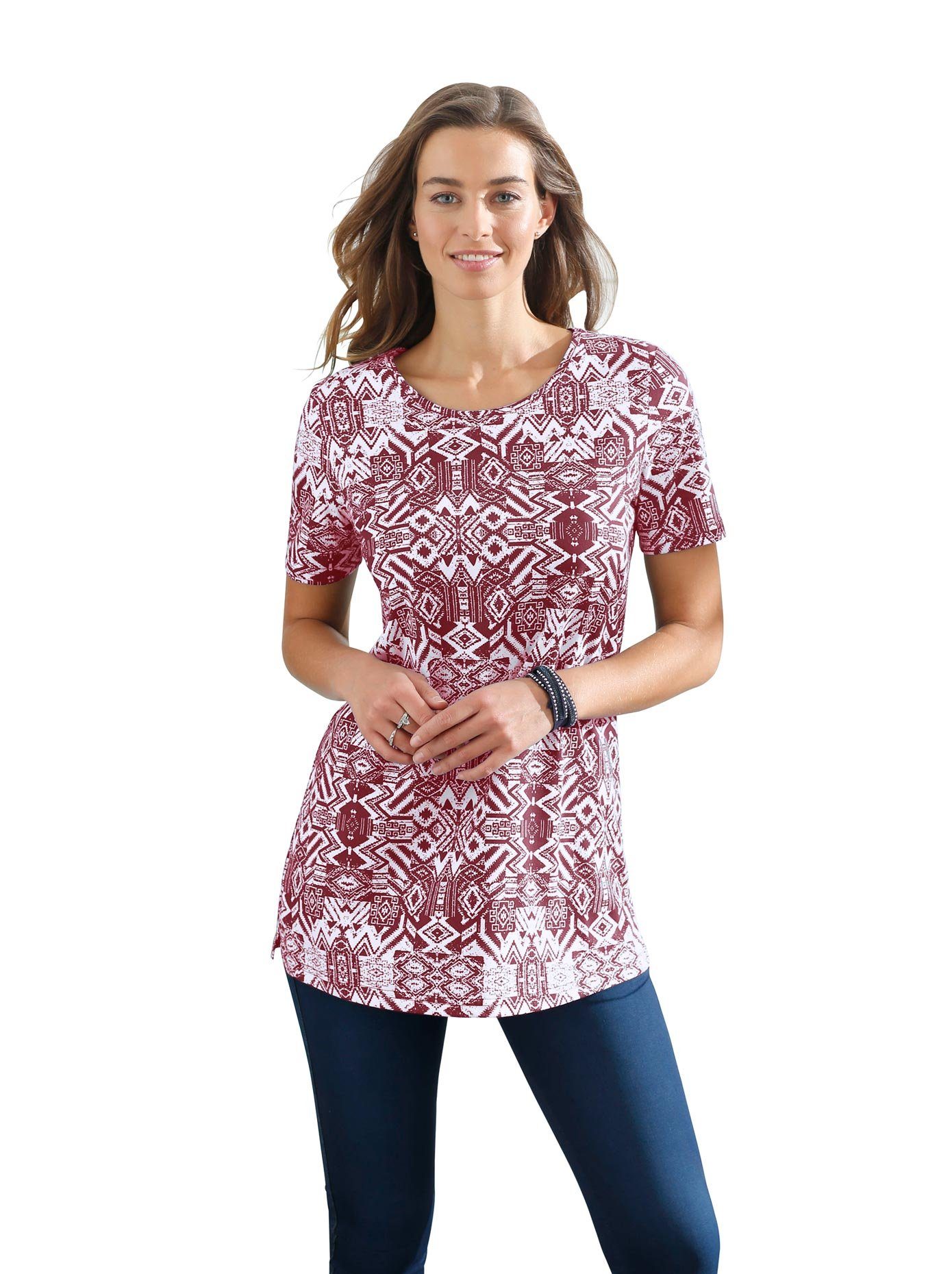 Classic Basics Print-Shirt »Longshirt« (1-tlg) | OTTO