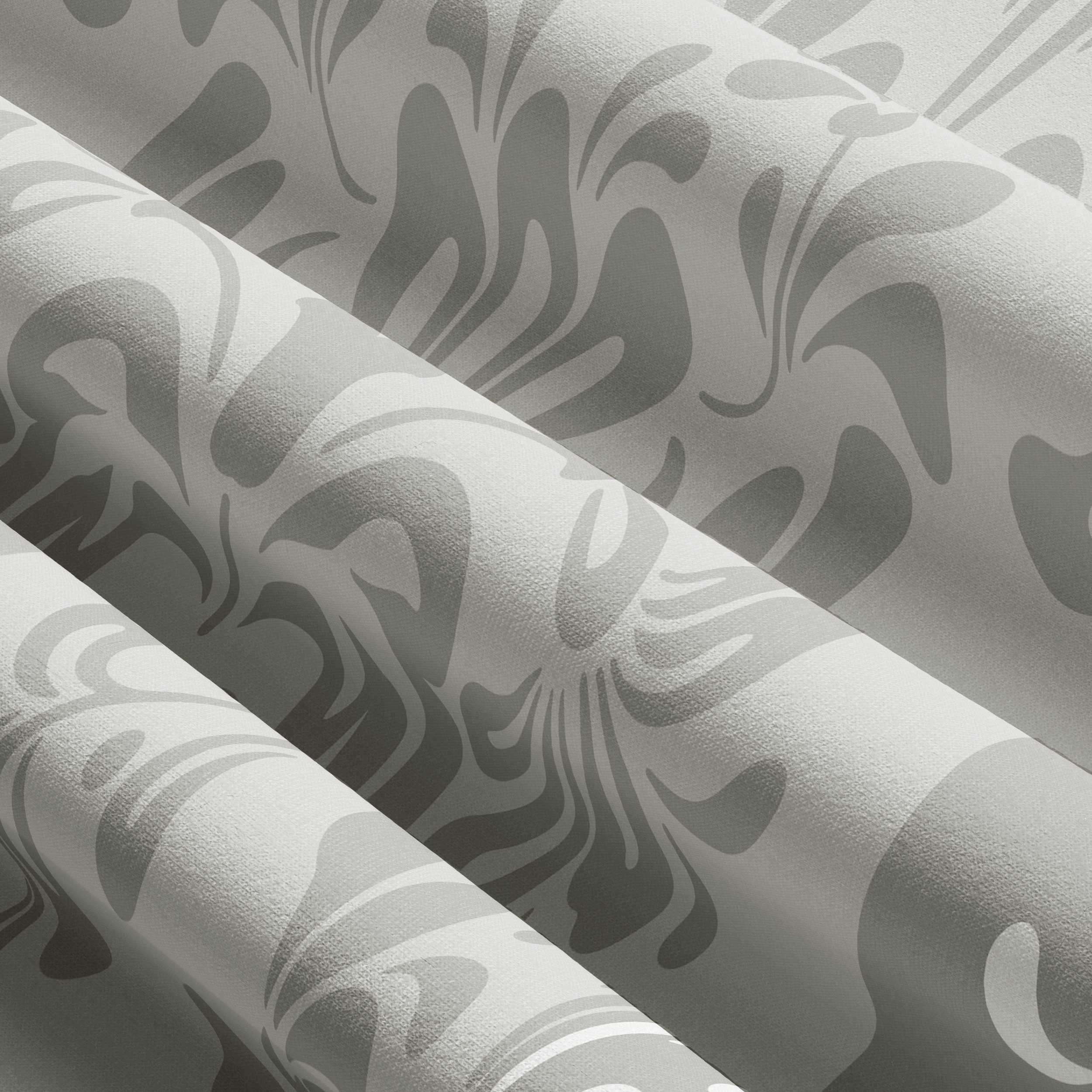 Leonado Vicenti Bettwäsche Biber Baumwolle, Biber, 2 teilig, warm und kuschelig, elegantes Design in Taupe und Beige – Bild 4 von 5