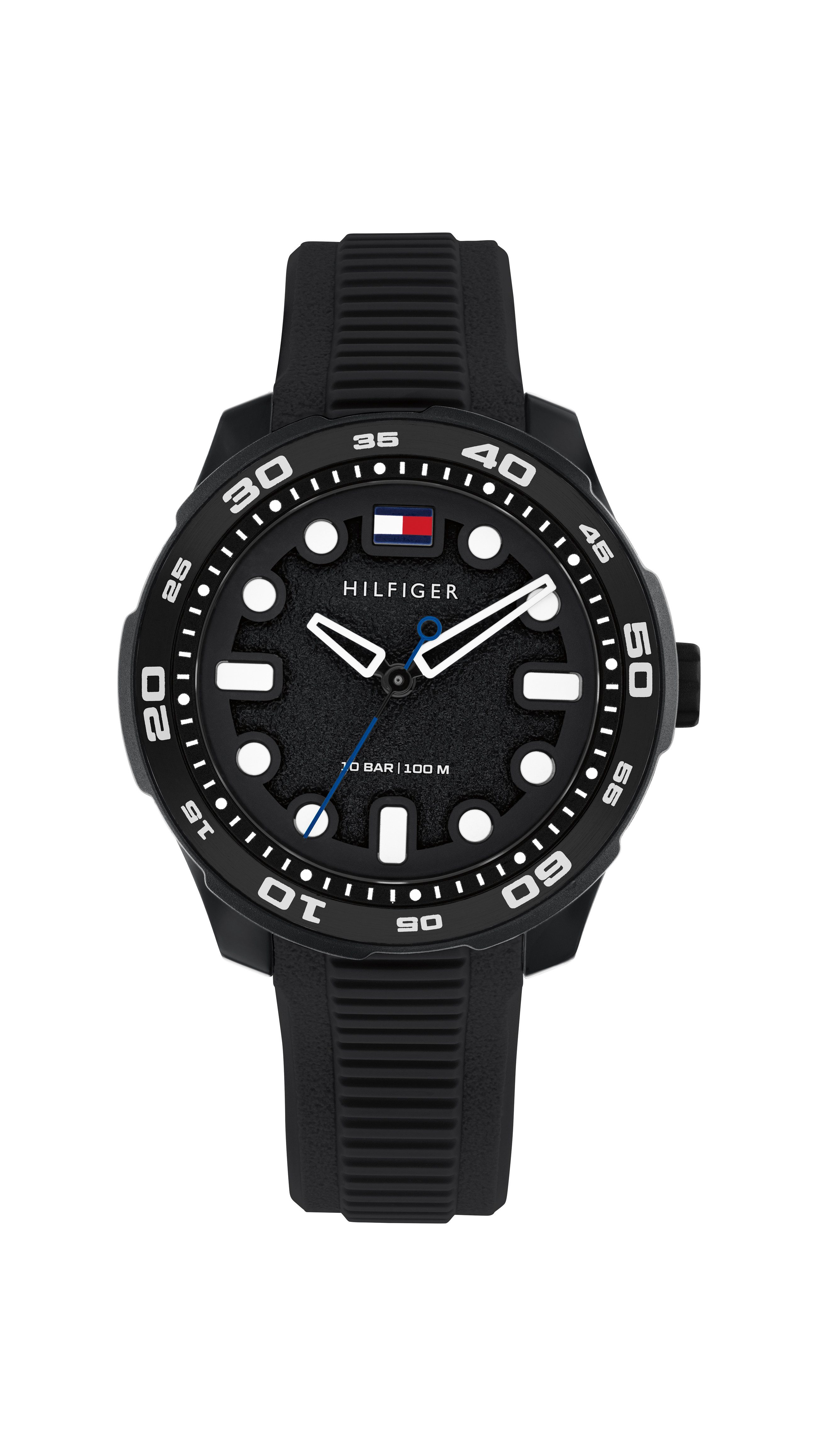Tommy Hilfiger Quarzuhr TH-REGATTA 1720054, Armbanduhr, Damenuhr, Herrenuhr, Silikonarmband, analog