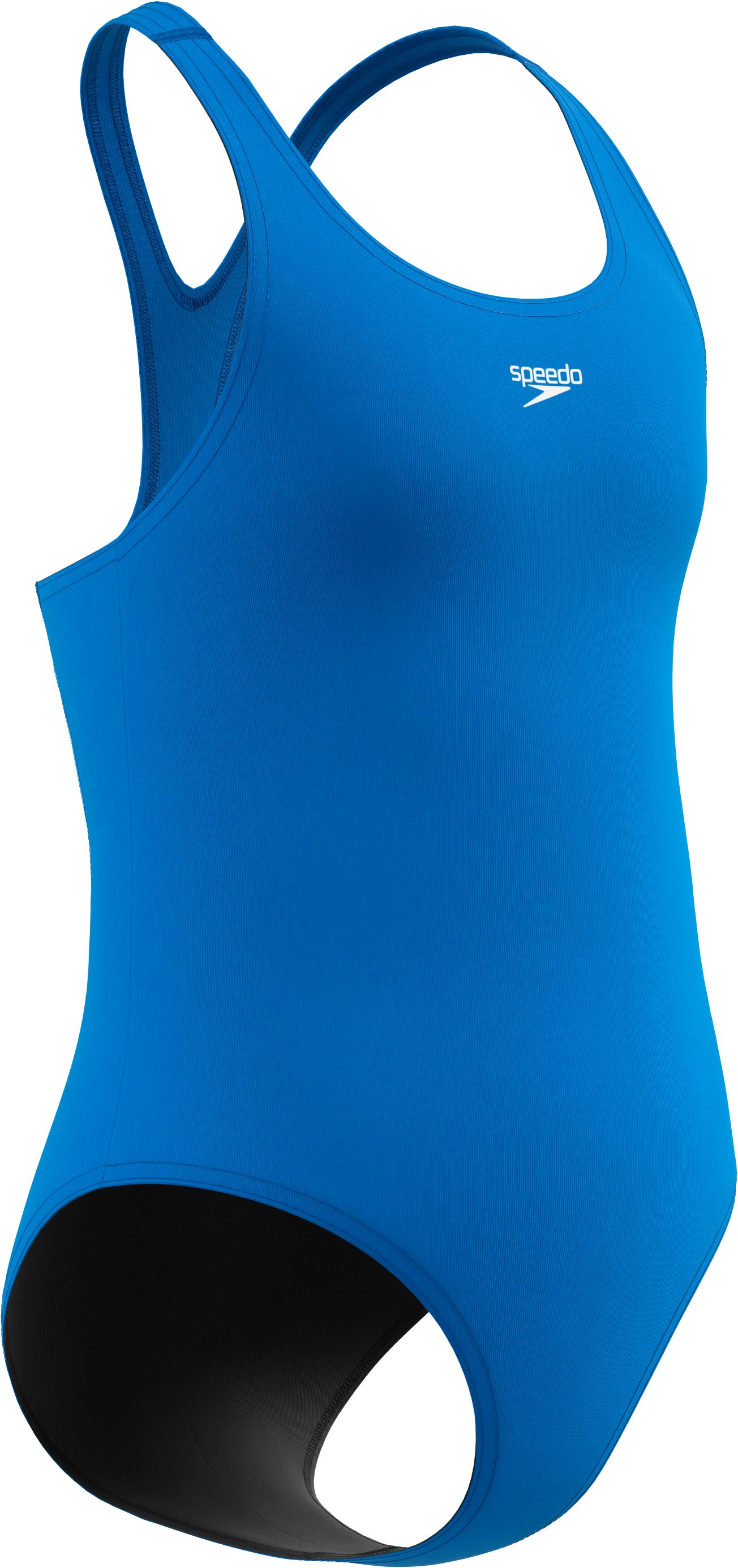Speedo Badeanzug Badeanzug Stanny Speedo für Mädchen für Kinder und Jugendliche, Medalist-Schnitt, elastisches Material