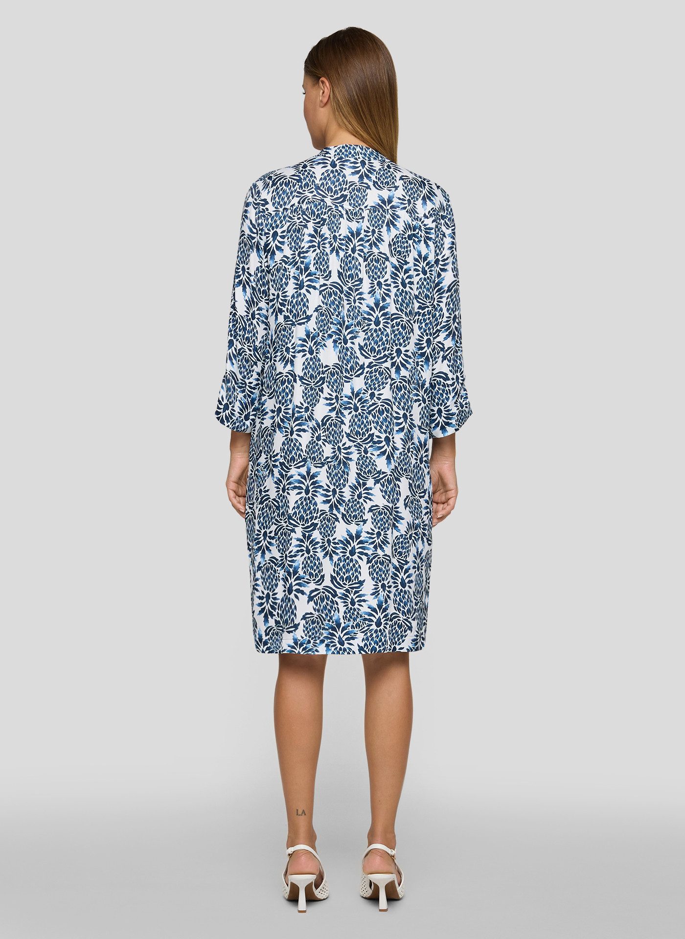 Rabe Druckkleid mit floralem Allover-Print