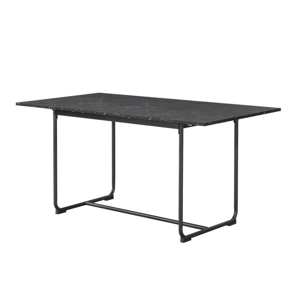 B&D home Esstisch LIO, Metallgestell schwarz oder weiß, ausziehbar, 4-6 Per günstig online kaufen