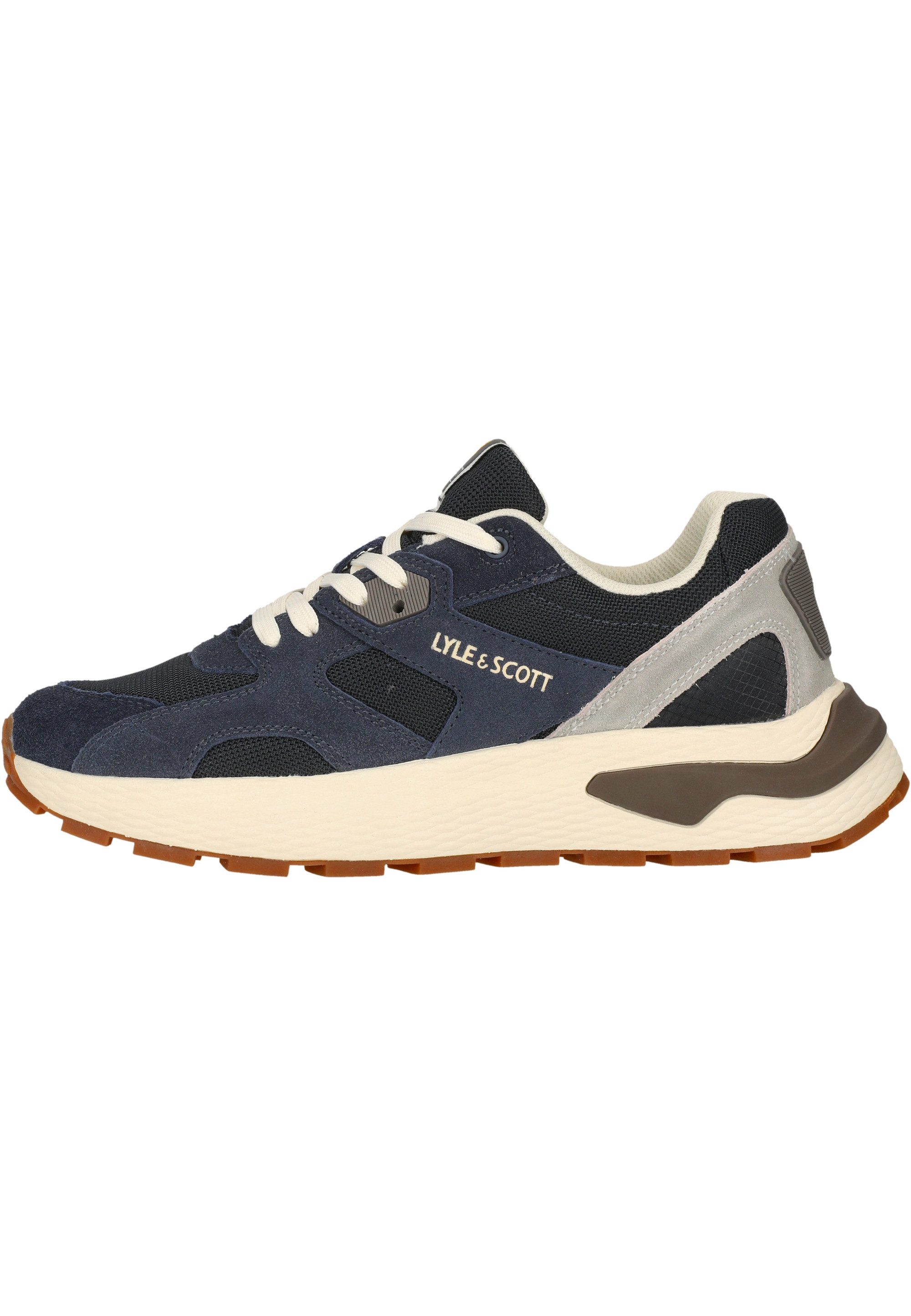 Lyle & Scott Logan Sneaker mit geformter, hochelastischer Innensohle