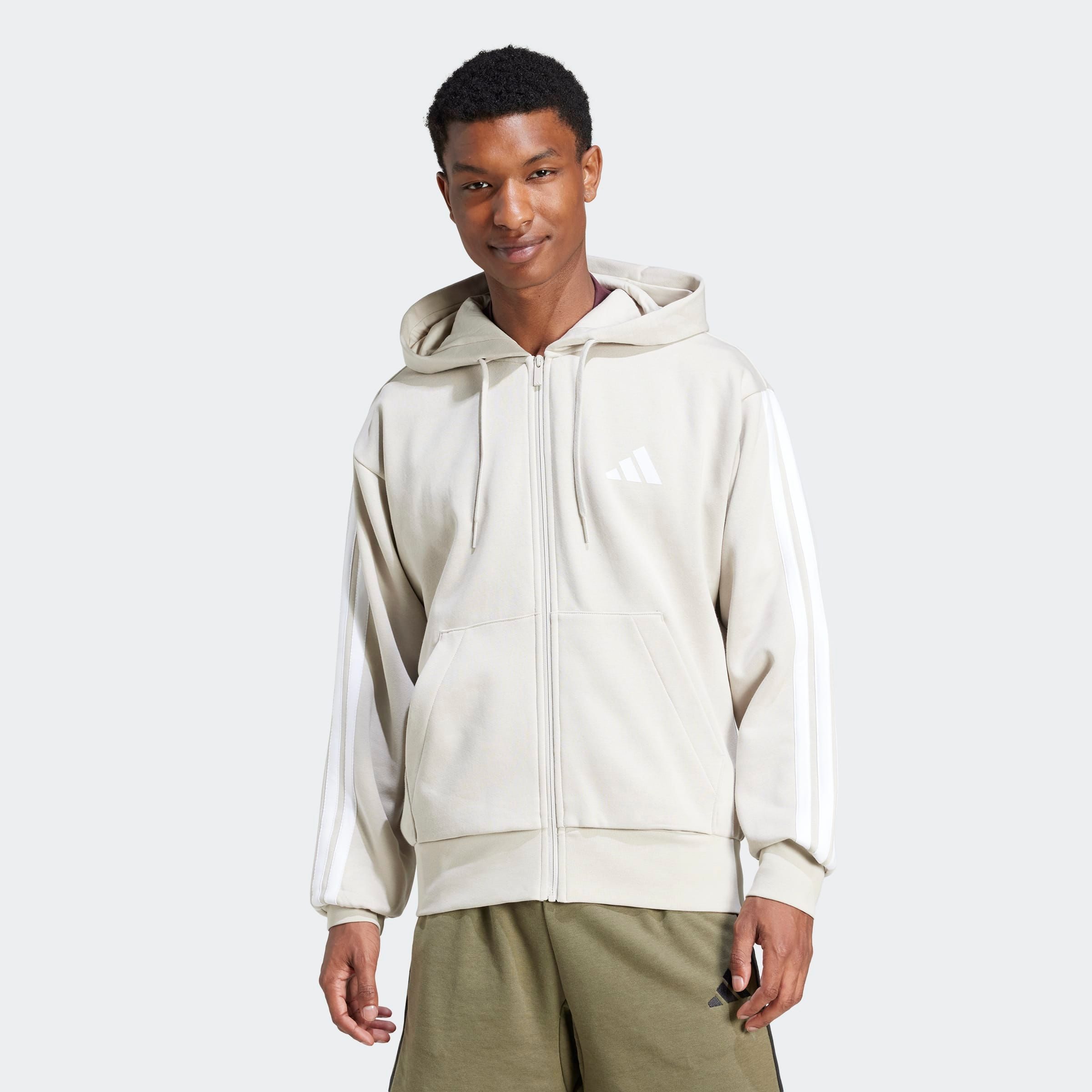 adidas Sportswear Kapuzensweatjacke M 3S FL FZ HD (1-tlg) für Laufen und Sp günstig online kaufen