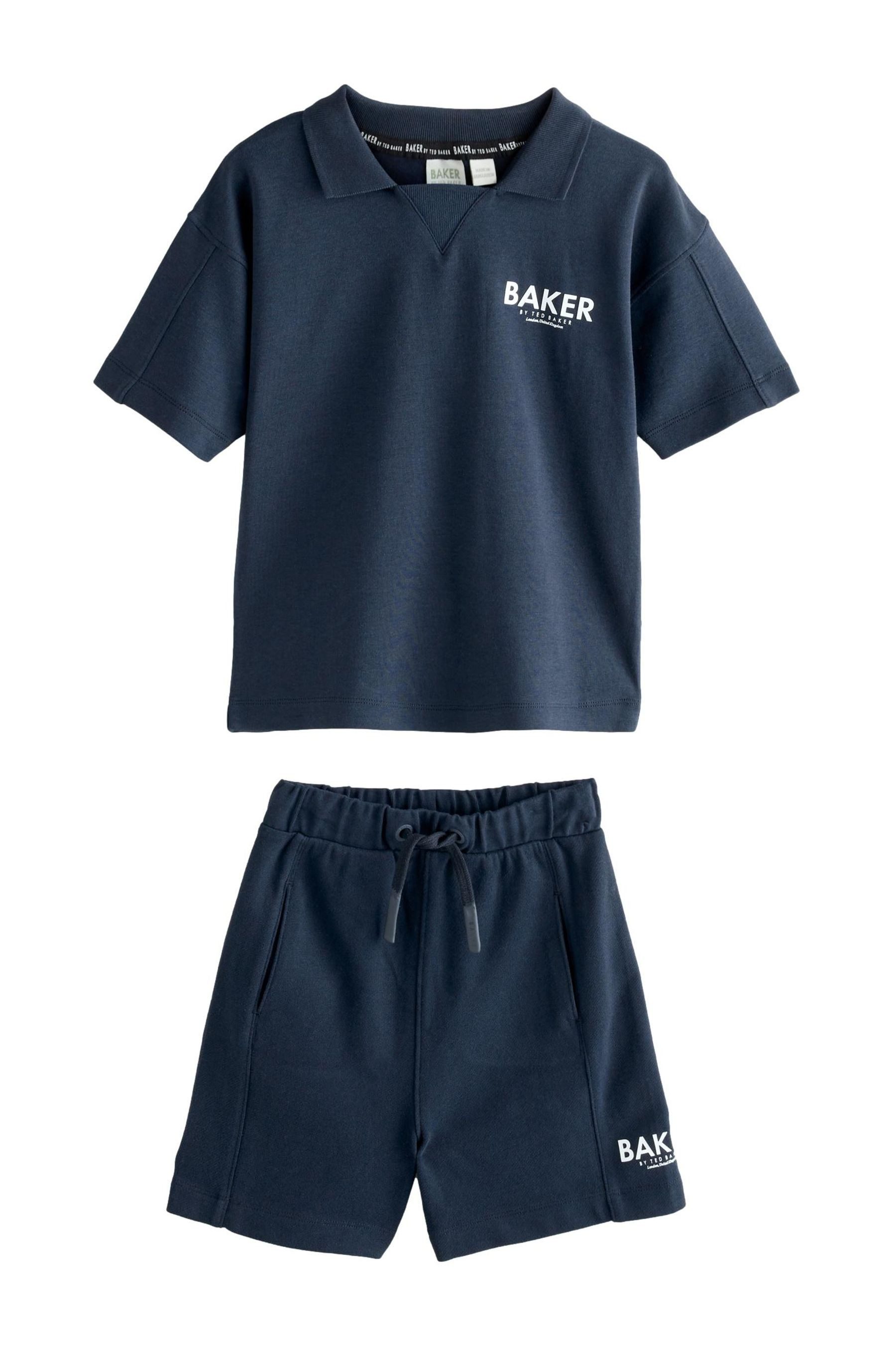 Shirt & Shorts Baker by Ted Baker Poloshirt und Shorts im Set