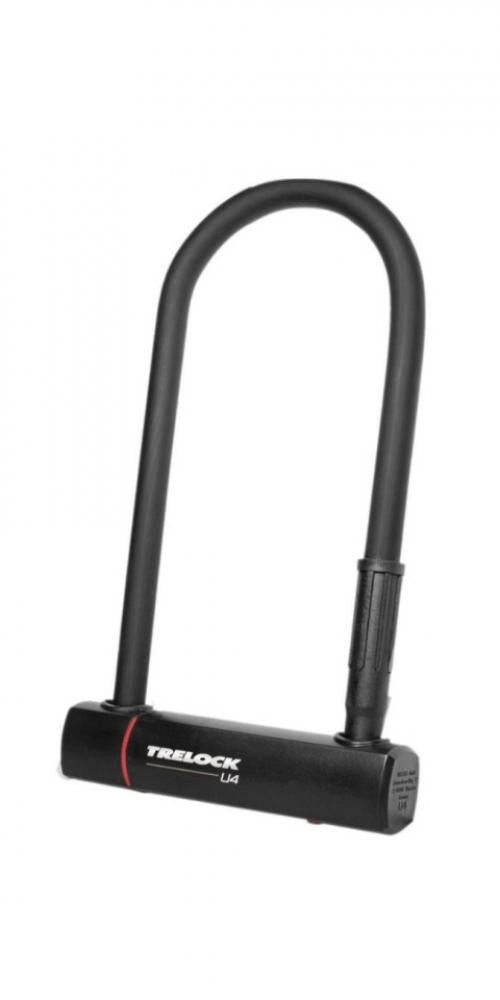 Trelock Bügelschloss Trelock Bügelschloss mit Halter ZB 401 U4 schwarz 102-230 mm D 14 mm