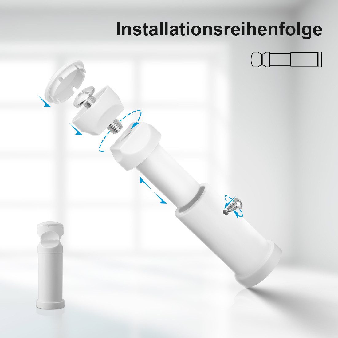 MEYKOERS Badheizkörper Halterung für Badheizkörper -Befestigung Satz Montag günstig online kaufen