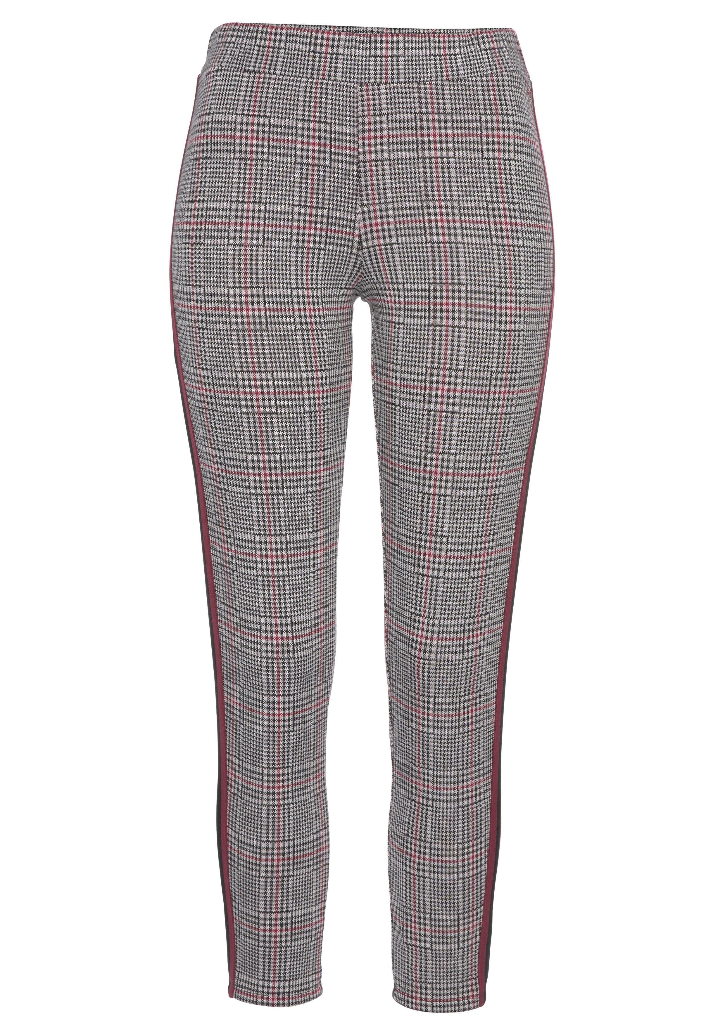 Bench. Loungewear 7/8-Leggings mit Kontrastfarben seitlichem Tape – Bild 2 von 5