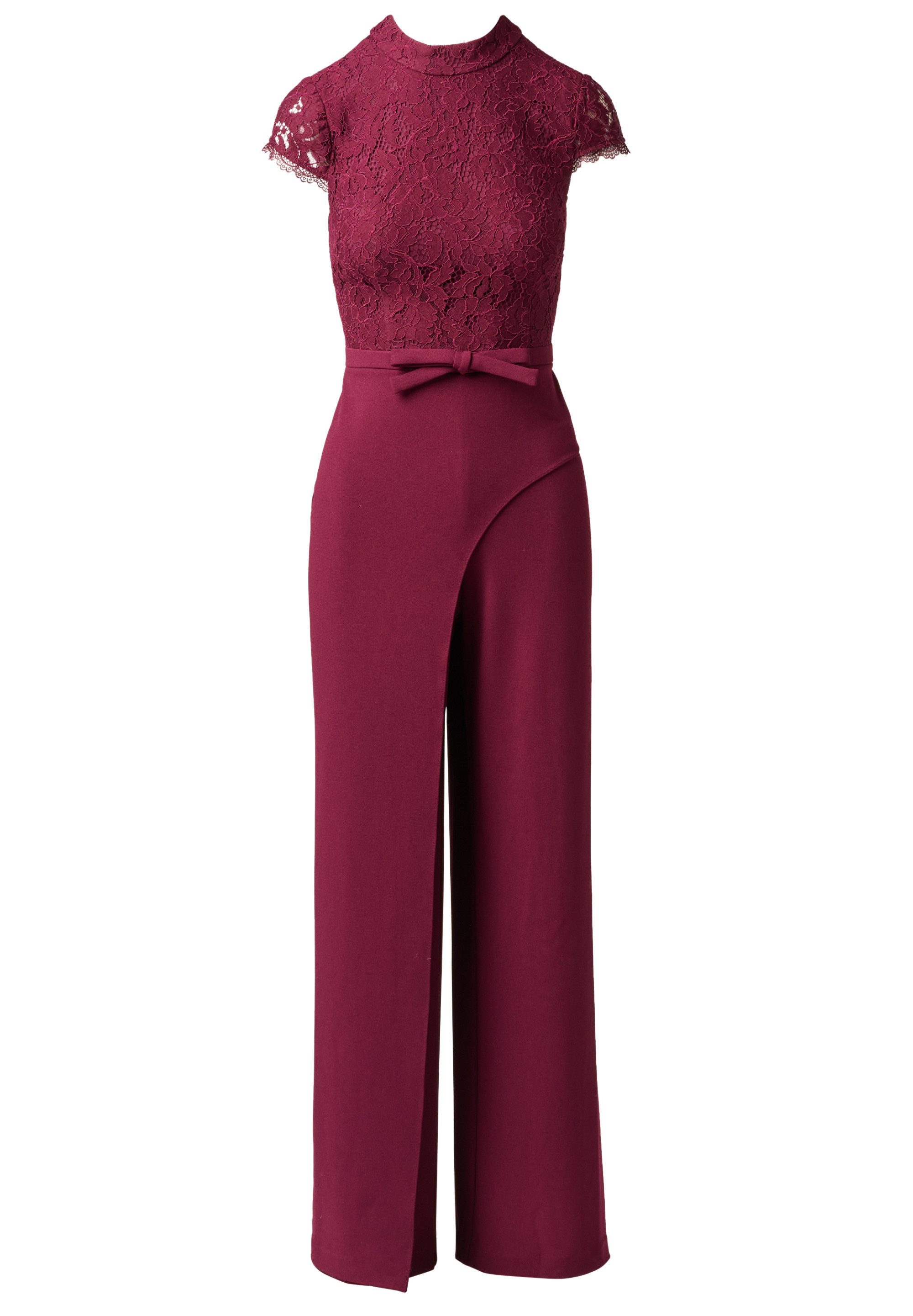 Adrianna Papell Jumpsuit Combo Crepe Jumpsuit Klassischer, eleganter und moderner Jumpsuit mit weitem Bein