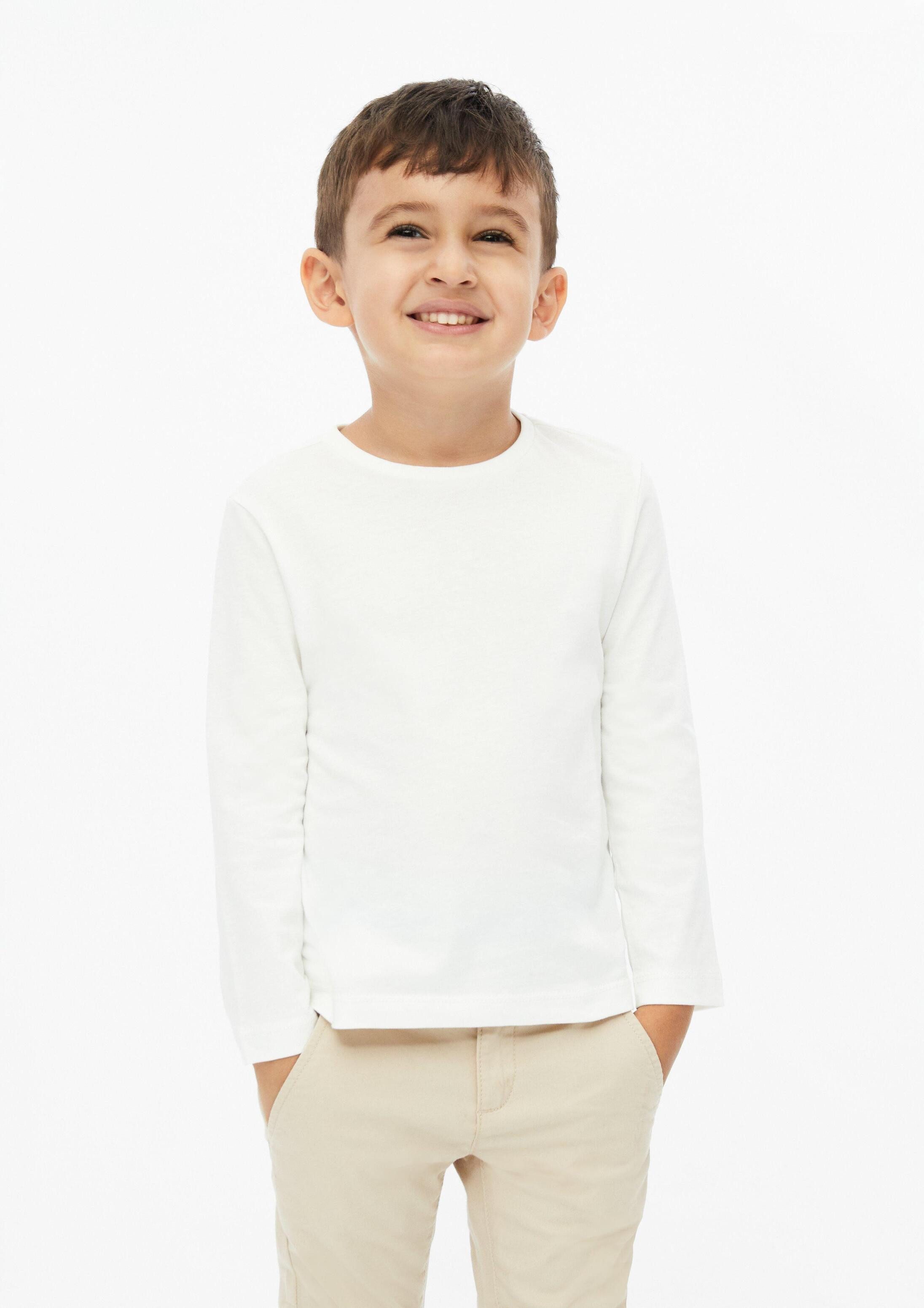 s.Oliver Langarmshirt T-Shirt 2er-Pack unisex Longsleeves aus Baumwolle – Bild 4 von 5