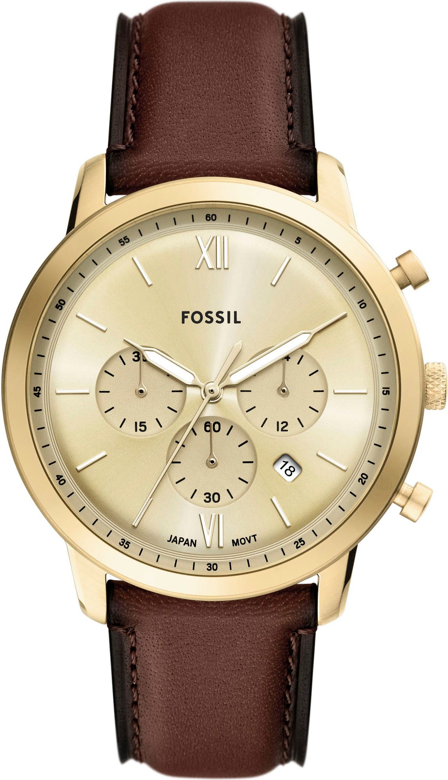 Fossil Chronograph NEUTRA FS6113, Quarzuhr, Armbanduhr, günstig online kaufen