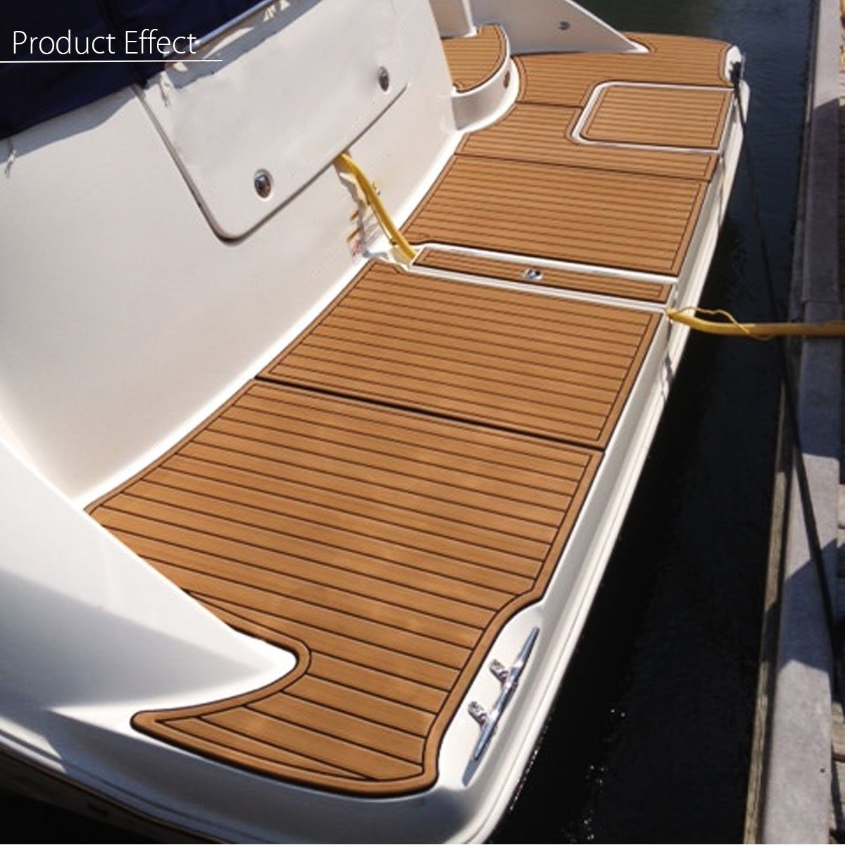 MATCC Bodenmatte, 300x90cm 6mm EVA Schaum Boot Bodenbelag