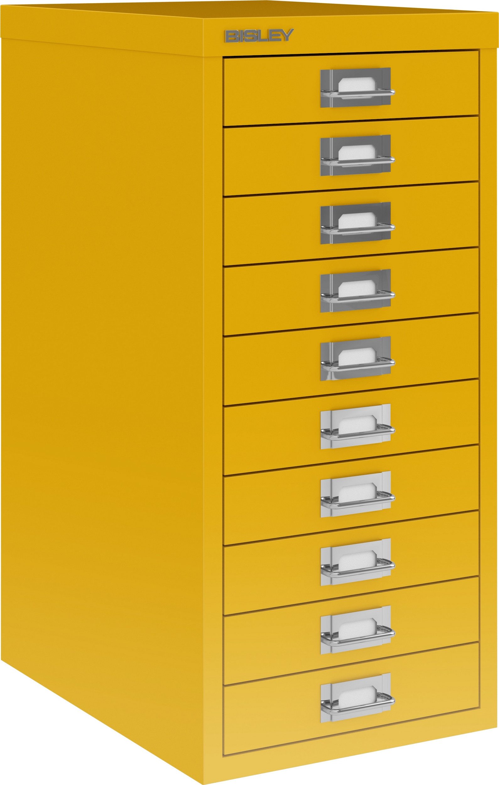Bisley Aktenschrank MultiDrawer Schubladenschrank in Sunflower - Maße: H 59 x B 28 x T 38 cm