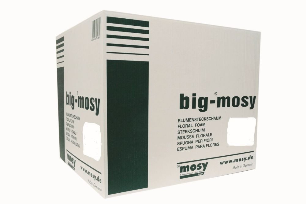 mosy Ремесленный войлок Blumen-Steckschaum-Ziegel, nass, 50 Stück, Steckmasse, Steckschwamm, Steckmoos, Blumen-Gestecke, Frischblumen