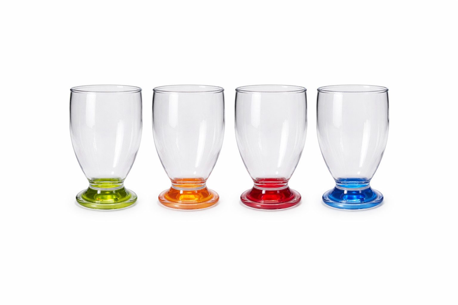 Mach1 Gläser-Set Acrylgläser 4er Set robuste Trinkgläser für Garten, Camping