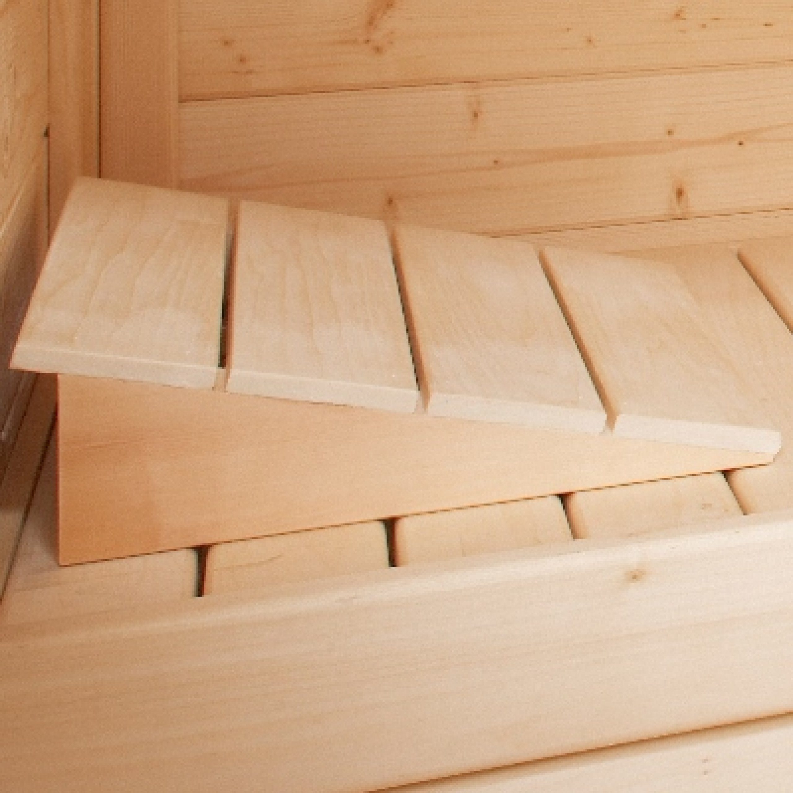 Infraworld Sauna-Rückenlehne Infraworld Kopfstütze Standard Linde für Saunakabine Saunazubehör