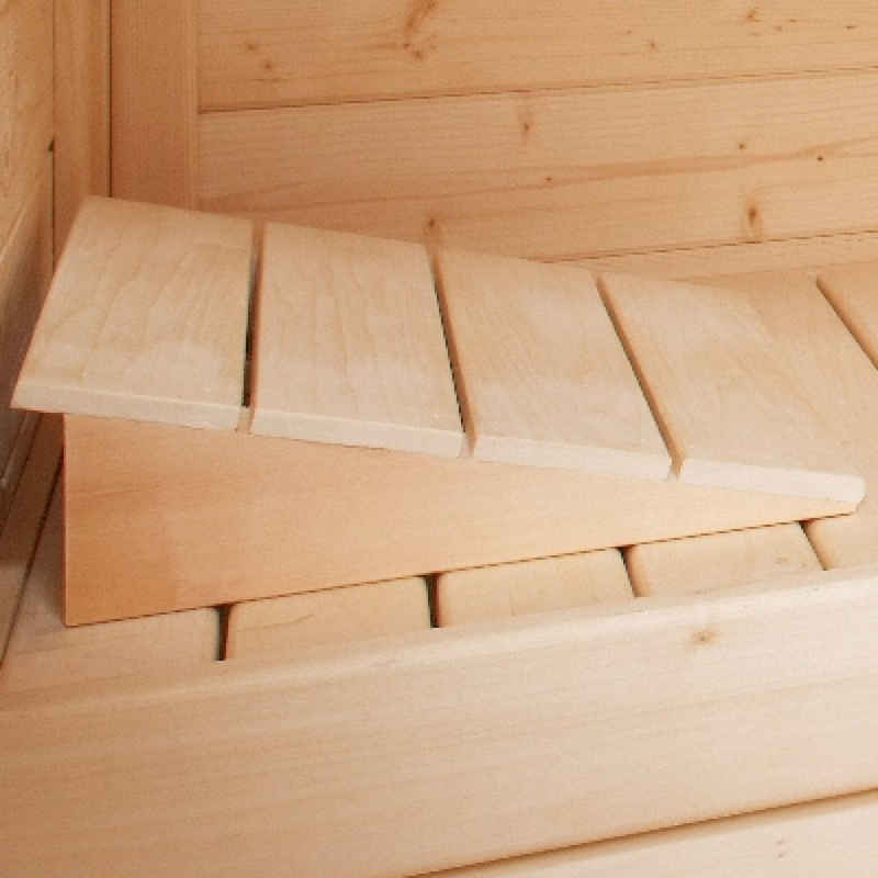 Infraworld Sauna-Rückenlehne Infraworld Kopfstütze Standard Espe für Saunakabine Saunazubehör