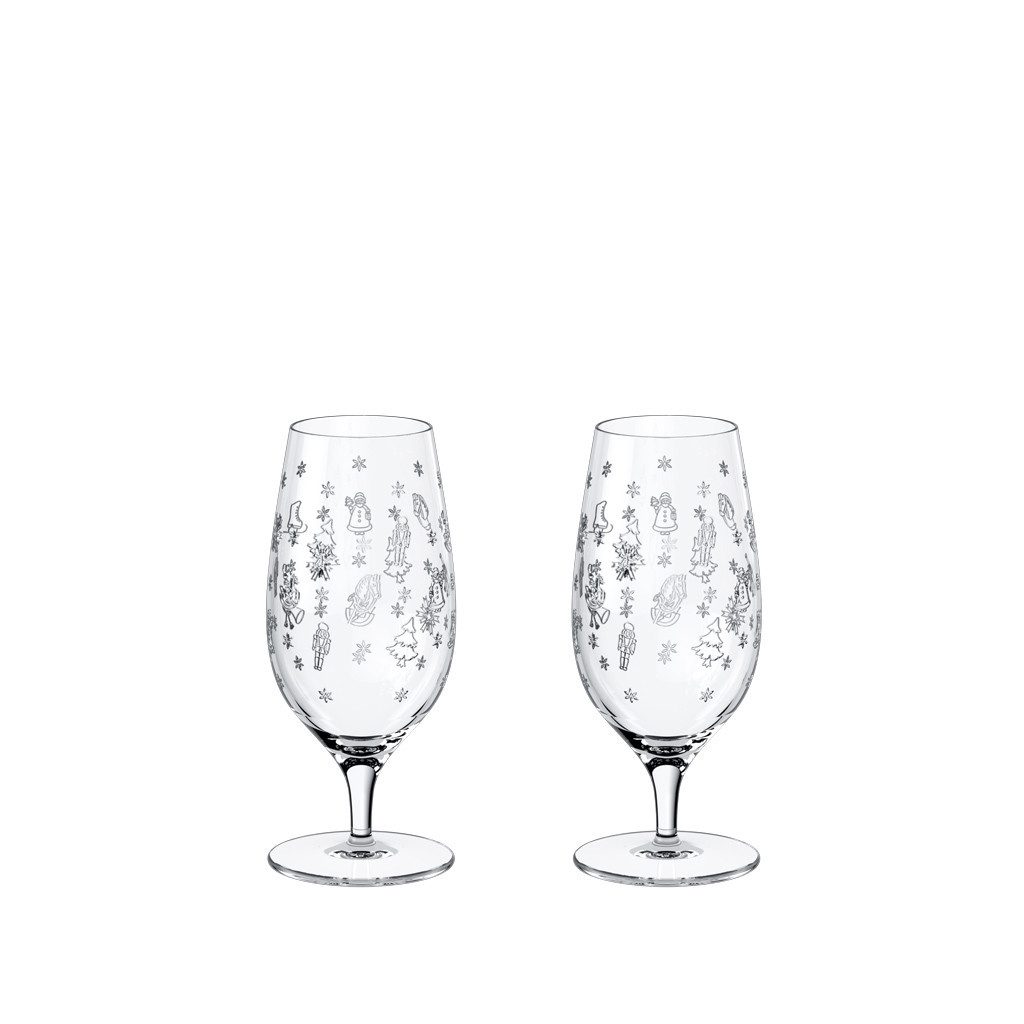 Villeroy & Boch Bierglas Toy's Delight Biertulpe, 2 Stück 175mm, 2-tlg., Glas, Kristallglas, 2 Stck, spülmaschinenfest