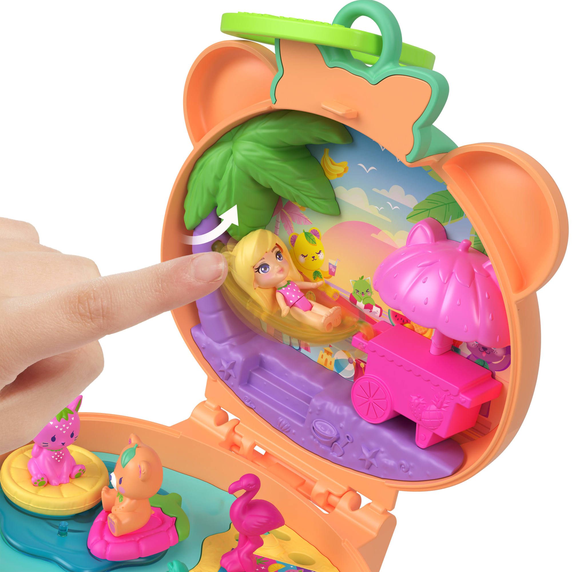 Polly Pocket Spielwelt Plüsch Schatulle – Bild 5 von 5
