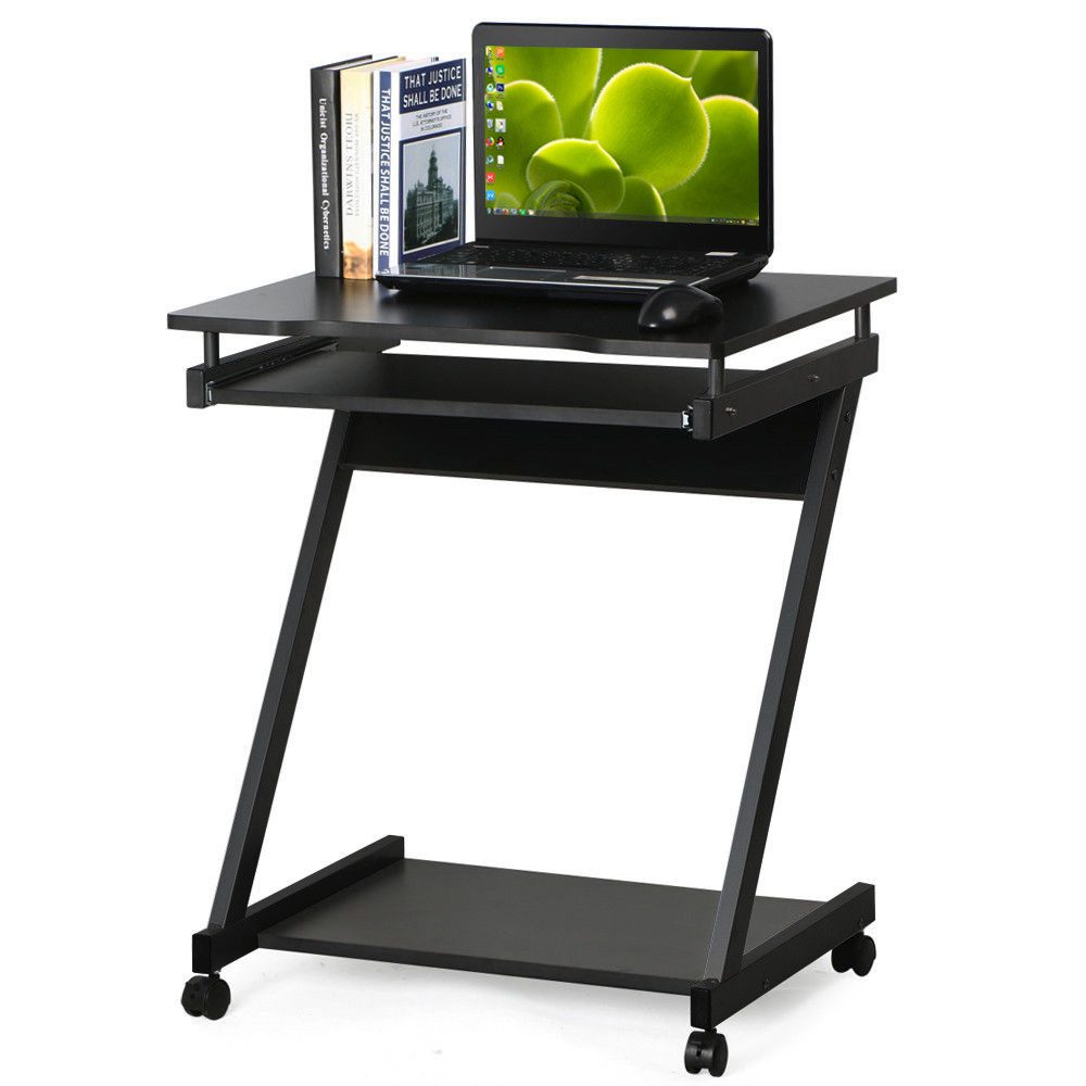 Dripex Computertisch Schreibtisch klein mit 4 günstig online kaufen