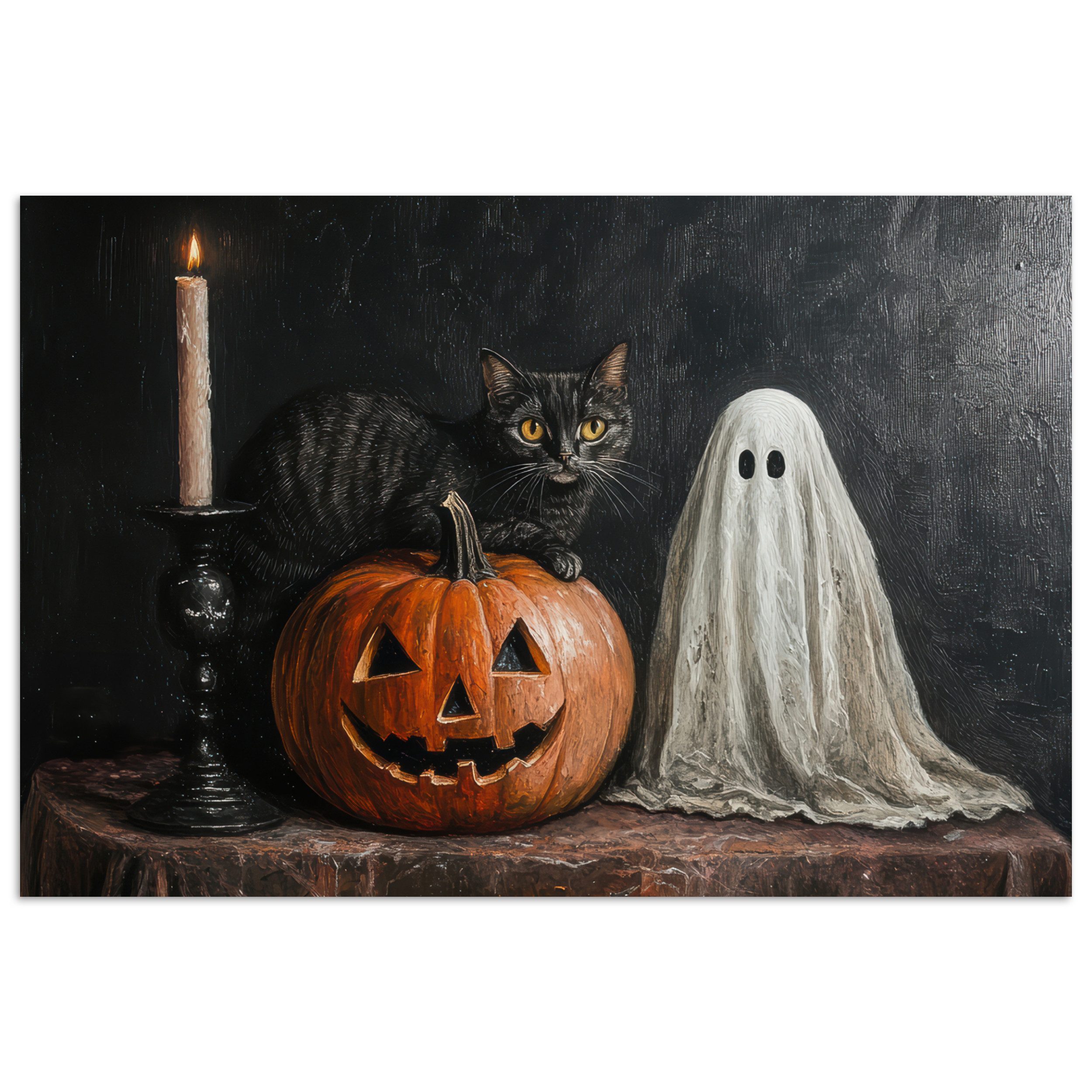 MuchoWow Poster Halloween - Kürbis - günstig online kaufen