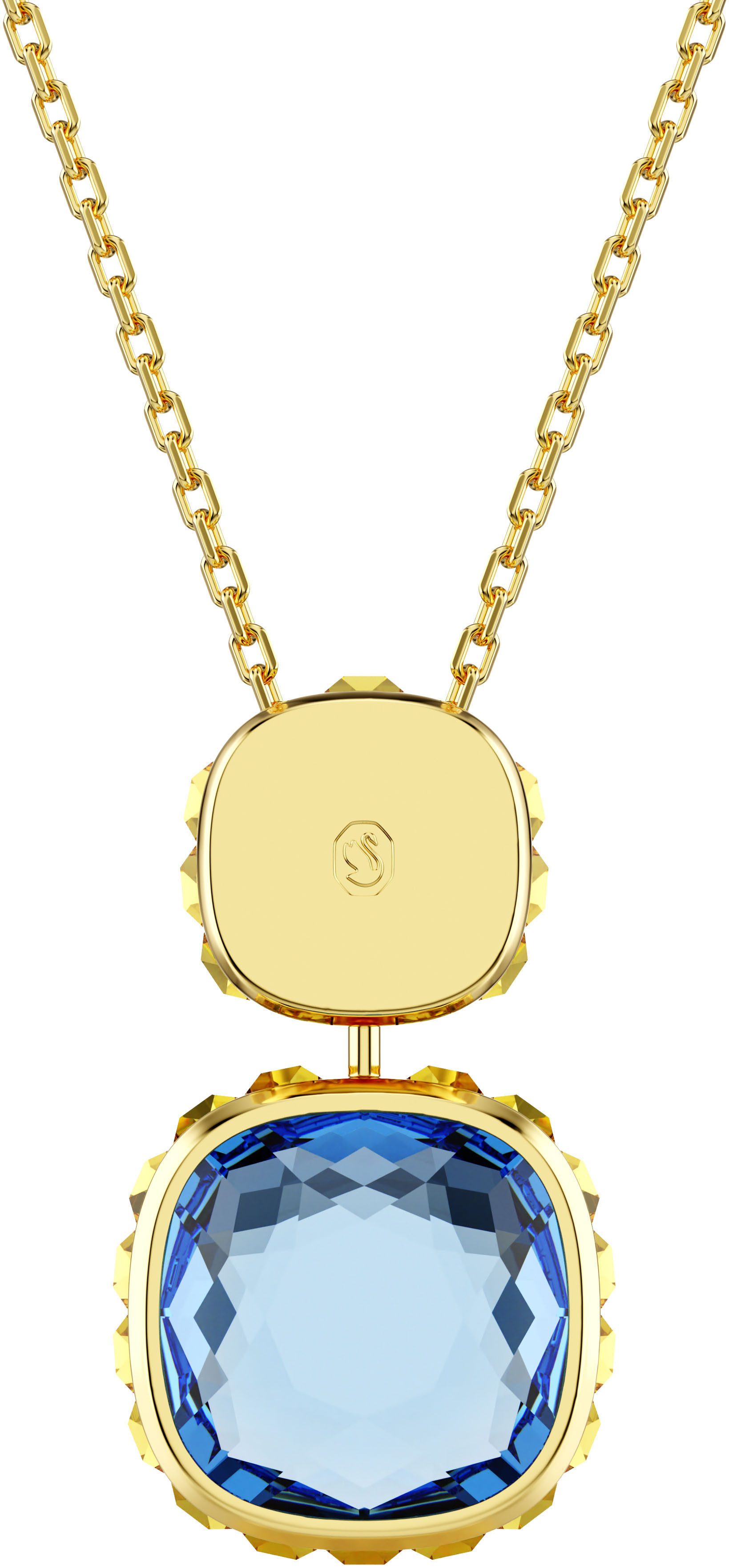 Swarovski Kette mit Anhänger Schmuck Geschenk Chroma Anhänger, mit Swarovski ReCreated™ Crystal - Einhänger drehbar