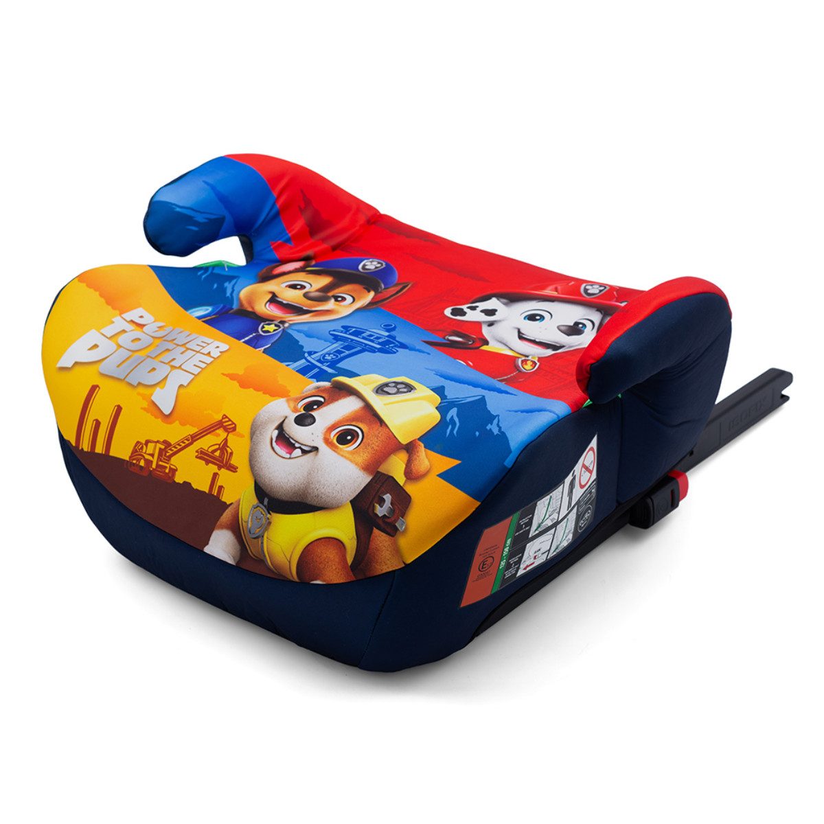Seven Polska Autokindersitz PAW PATROL Booster Kindersitz R129 für Kinder zwischen 125-150 cm